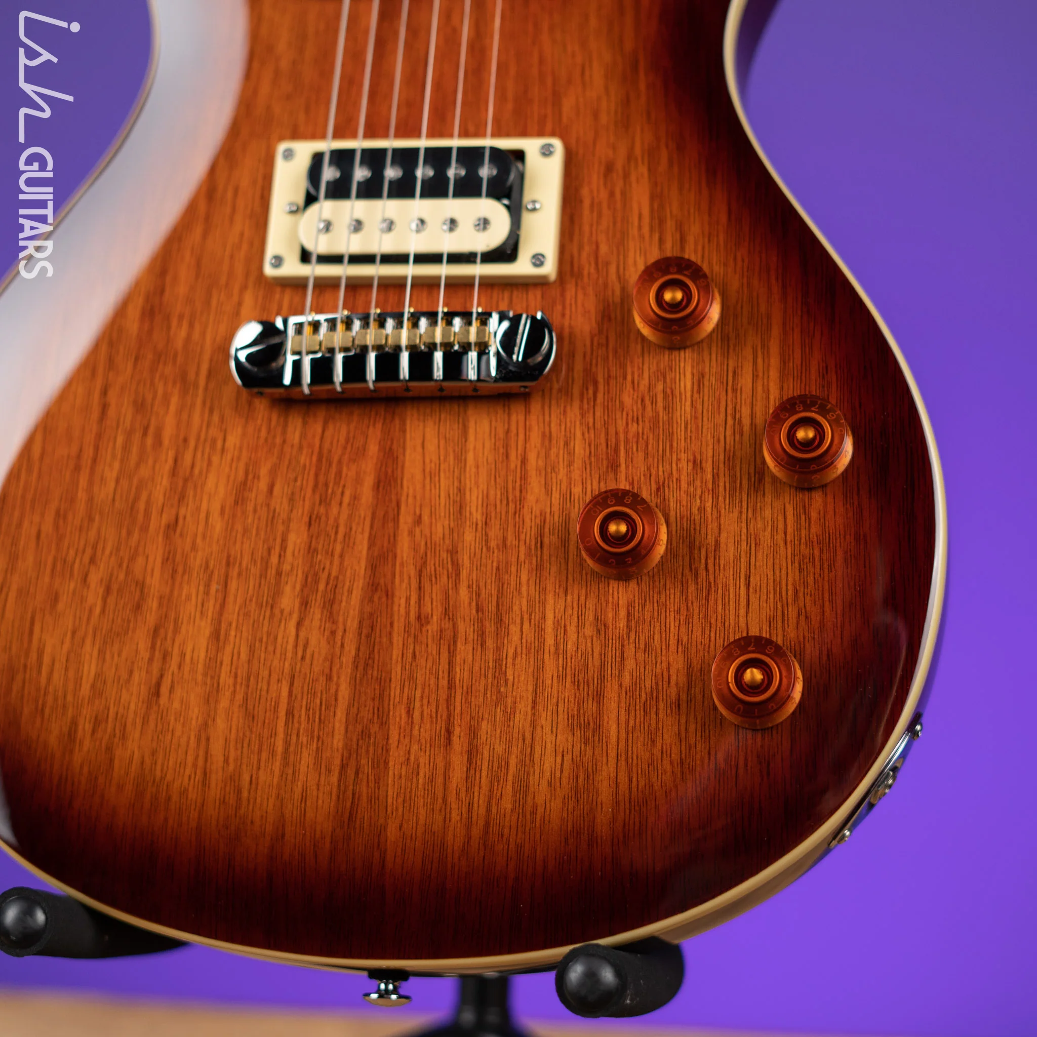 PRS SE Standard 245 Electric Guitar Tobacco Sunburst Demo - Image 4