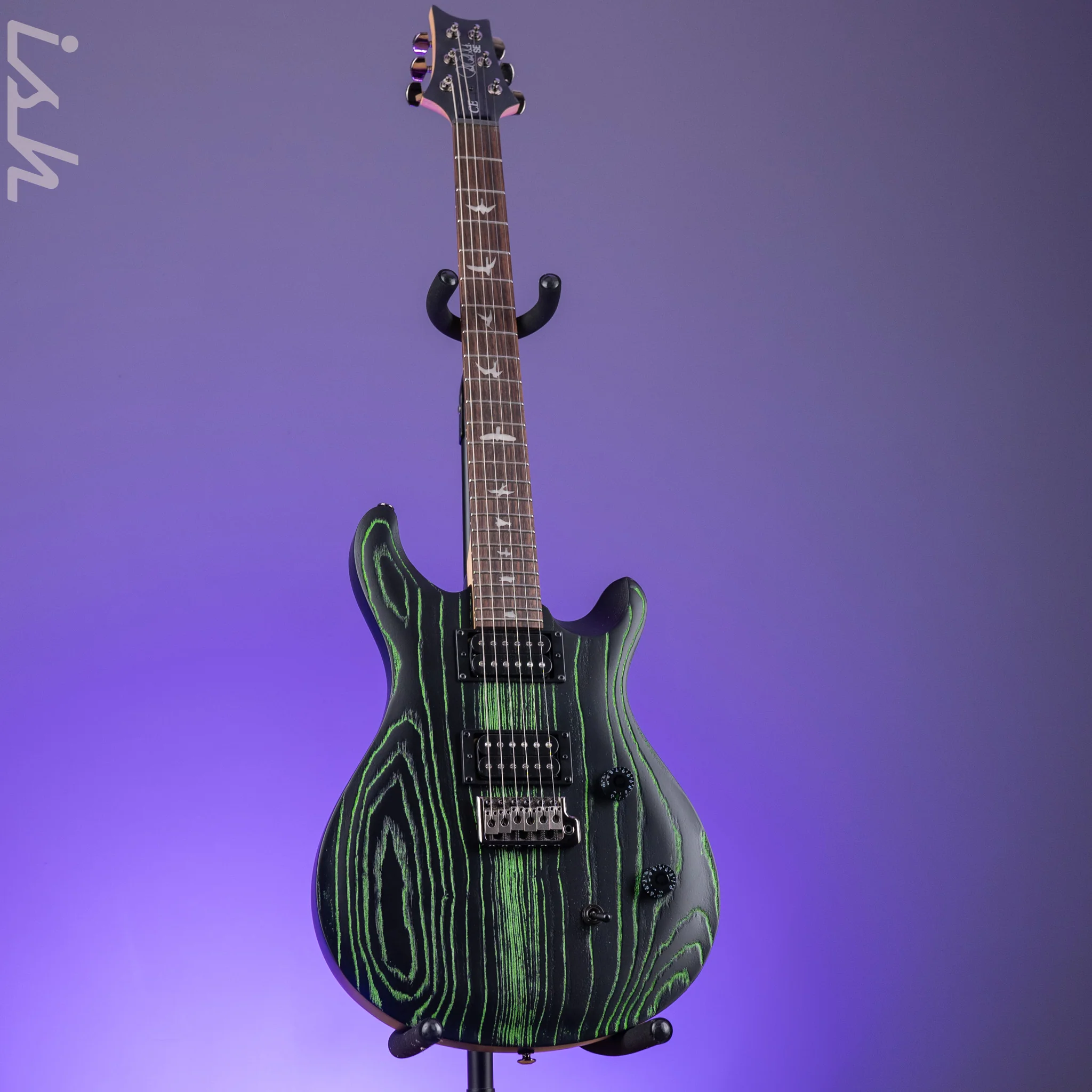 PRS SE Swamp Ash CE 24 Limited Edition Sandblasted Green - Image 2