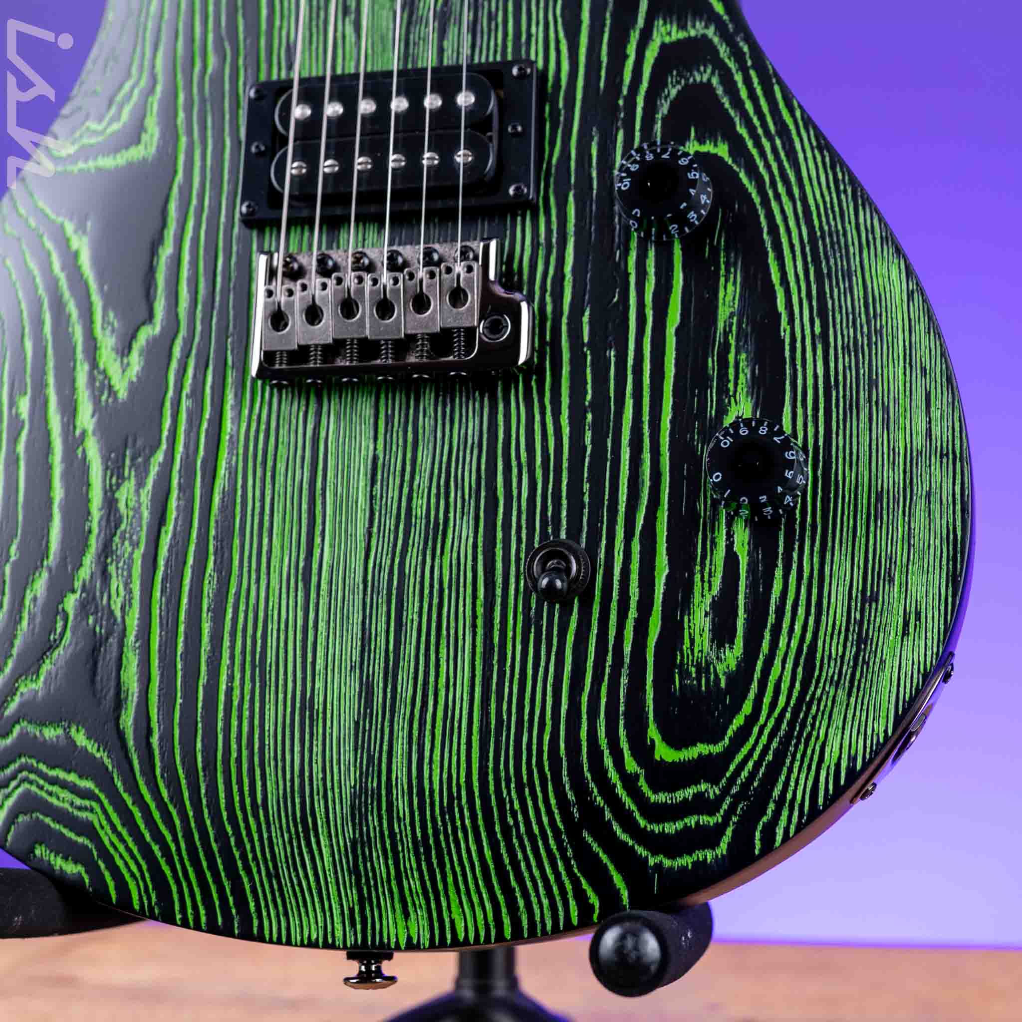 PRS SE Swamp Ash CE 24 Limited Edition Sandblasted Green - Image 4