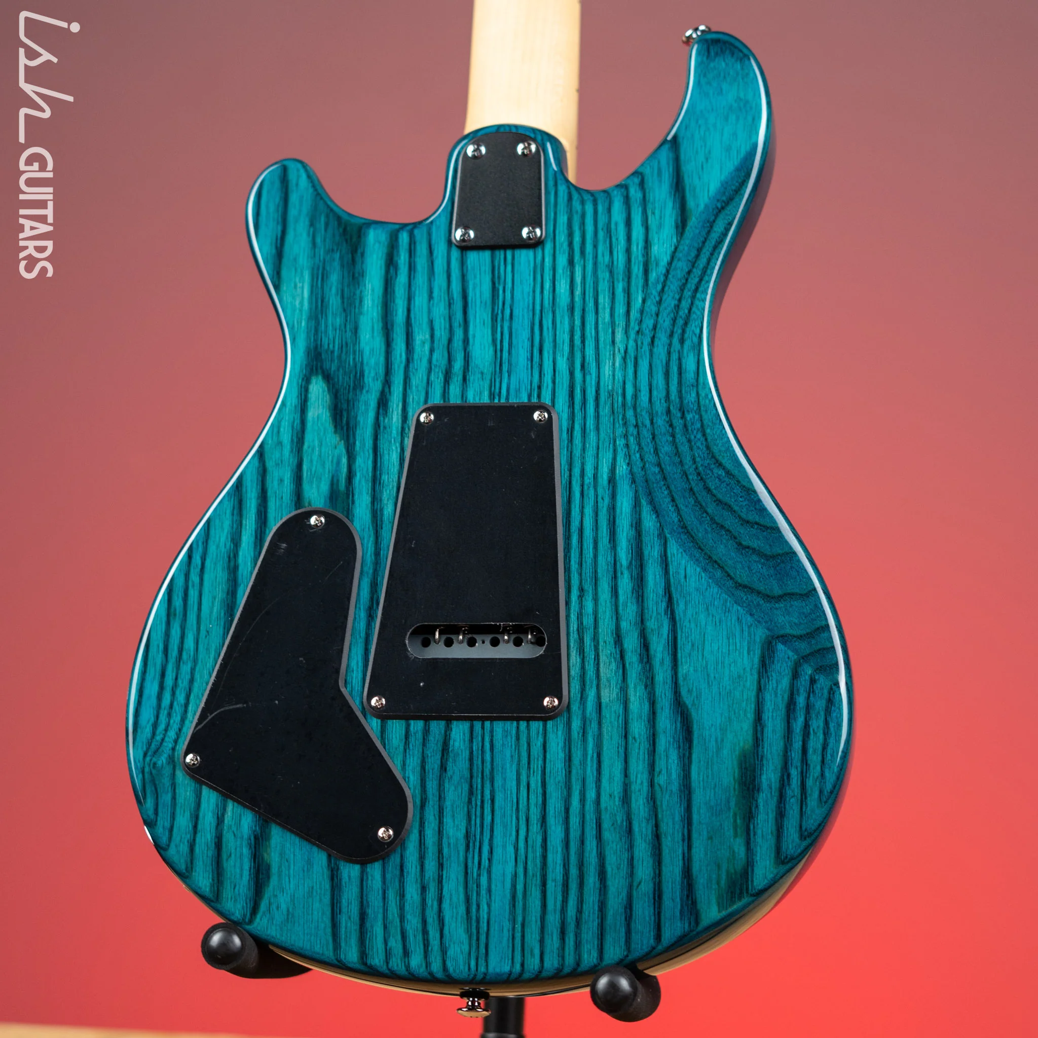 PRS SE Swamp Ash Special Iri Blue Electric Guitar - Image 7