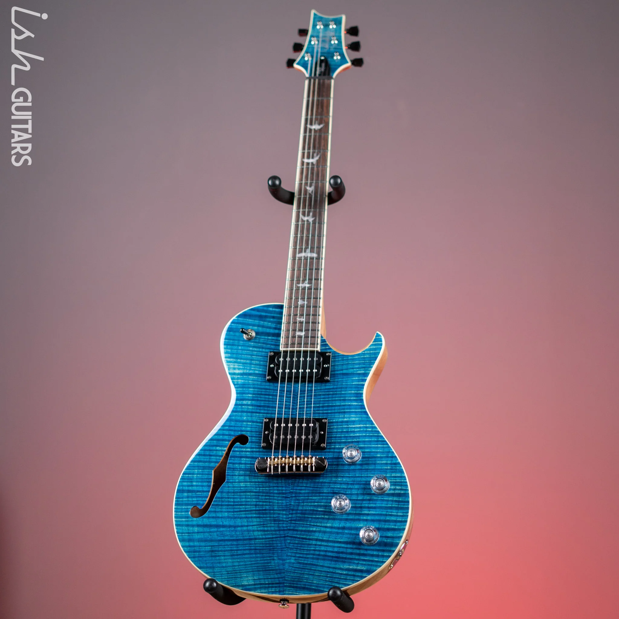 PRS SE Zach Myers 594 Semi-Hollow Myers Blue - Image 2