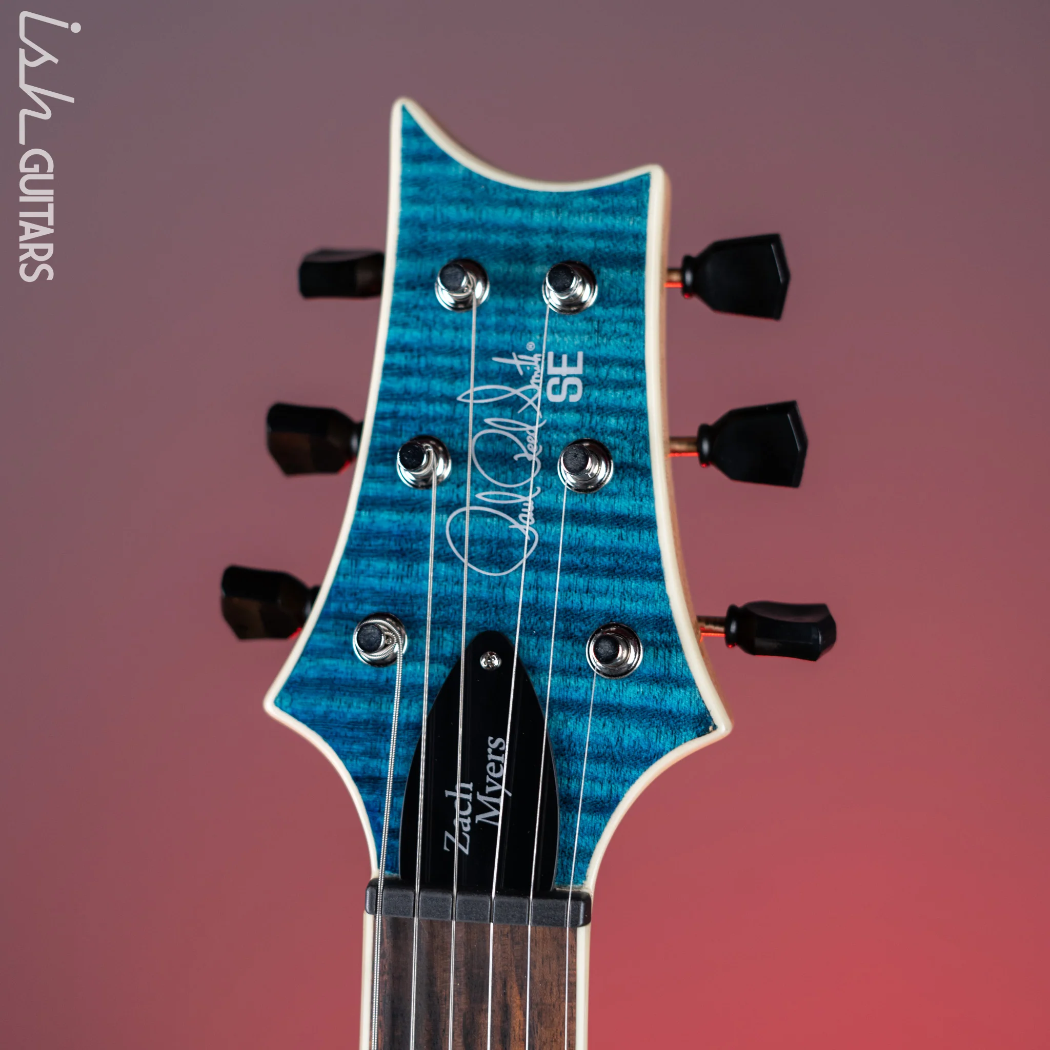 PRS SE Zach Myers 594 Semi-Hollow Myers Blue - Image 5