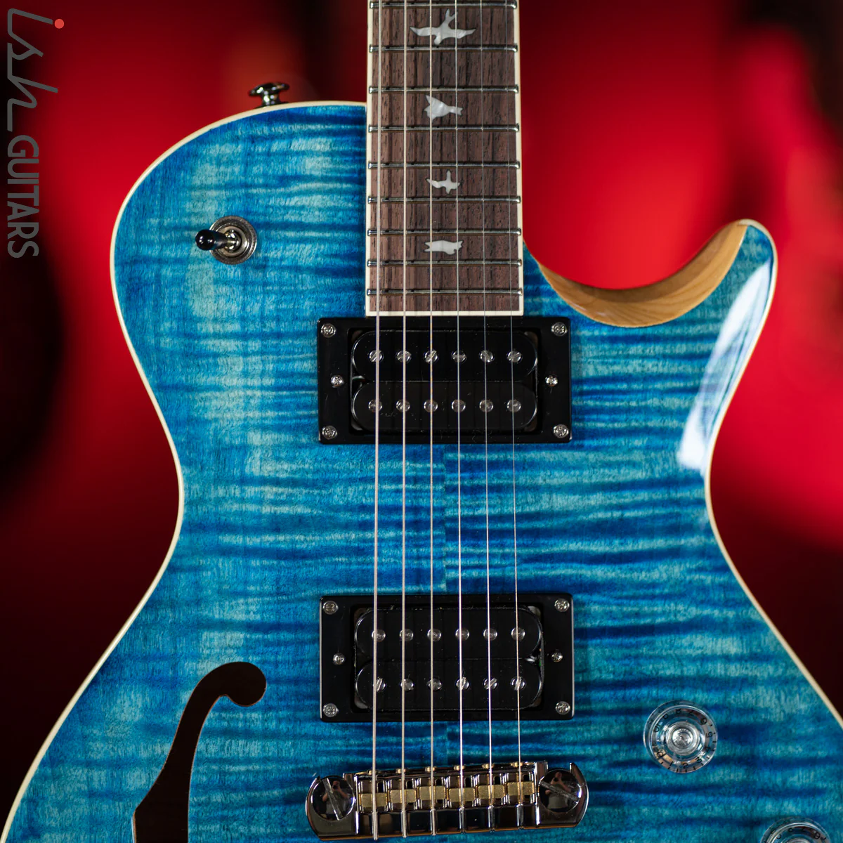 PRS SE Zach Myers Electric Guitar Myers Blue - Image 3