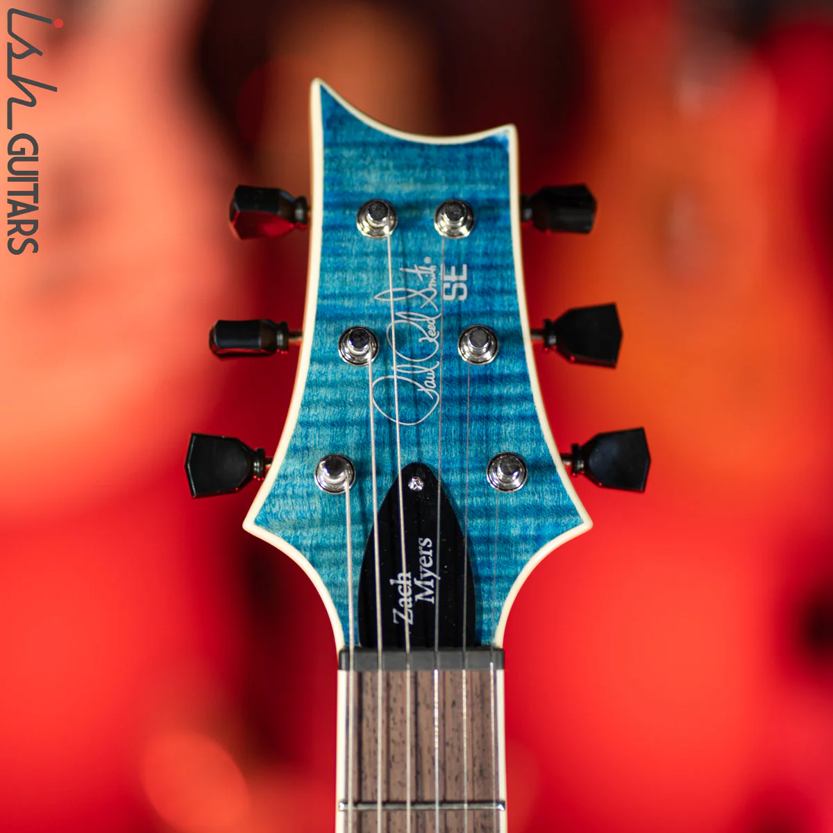 PRS SE Zach Myers Electric Guitar Myers Blue - Image 6