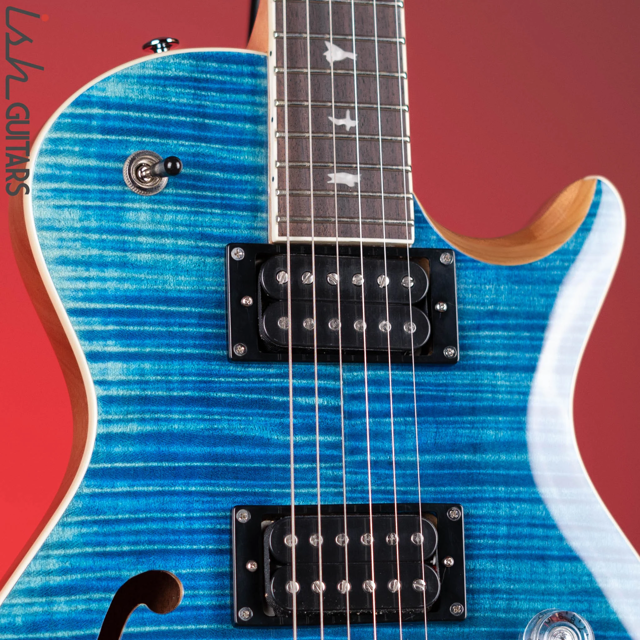 PRS SE Zach Myers Electric Guitar Myers Blue (Signed by Zach Myers!) - Image 3