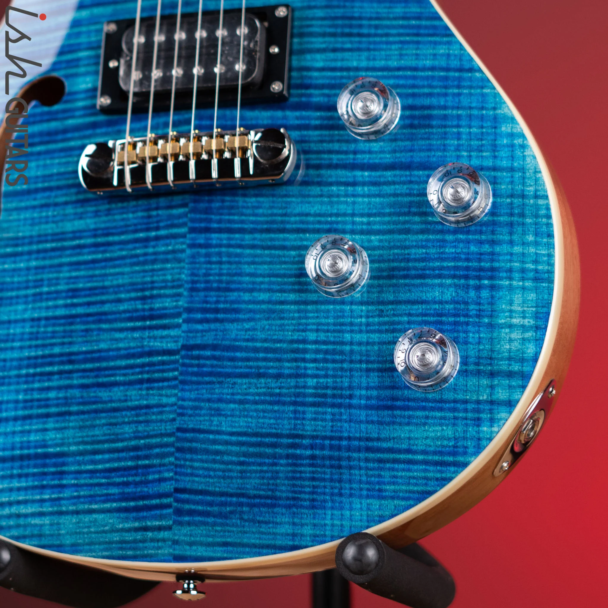 PRS SE Zach Myers Electric Guitar Myers Blue (Signed by Zach Myers!) - Image 4