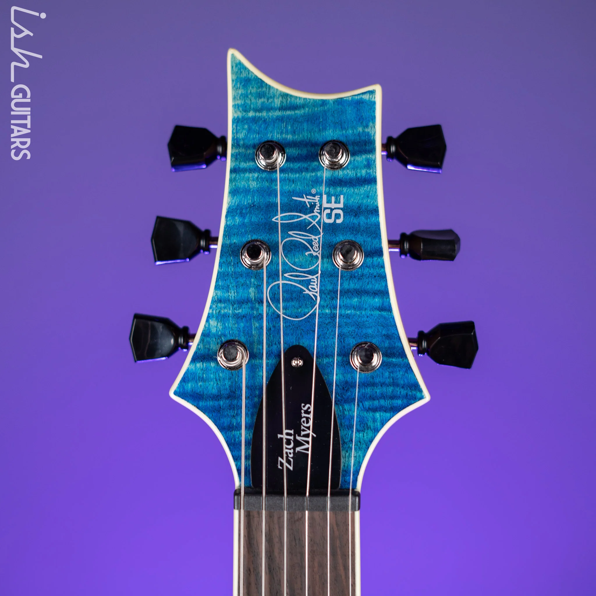 PRS SE Zach Myers Electric Guitar Myers Blue - Image 6