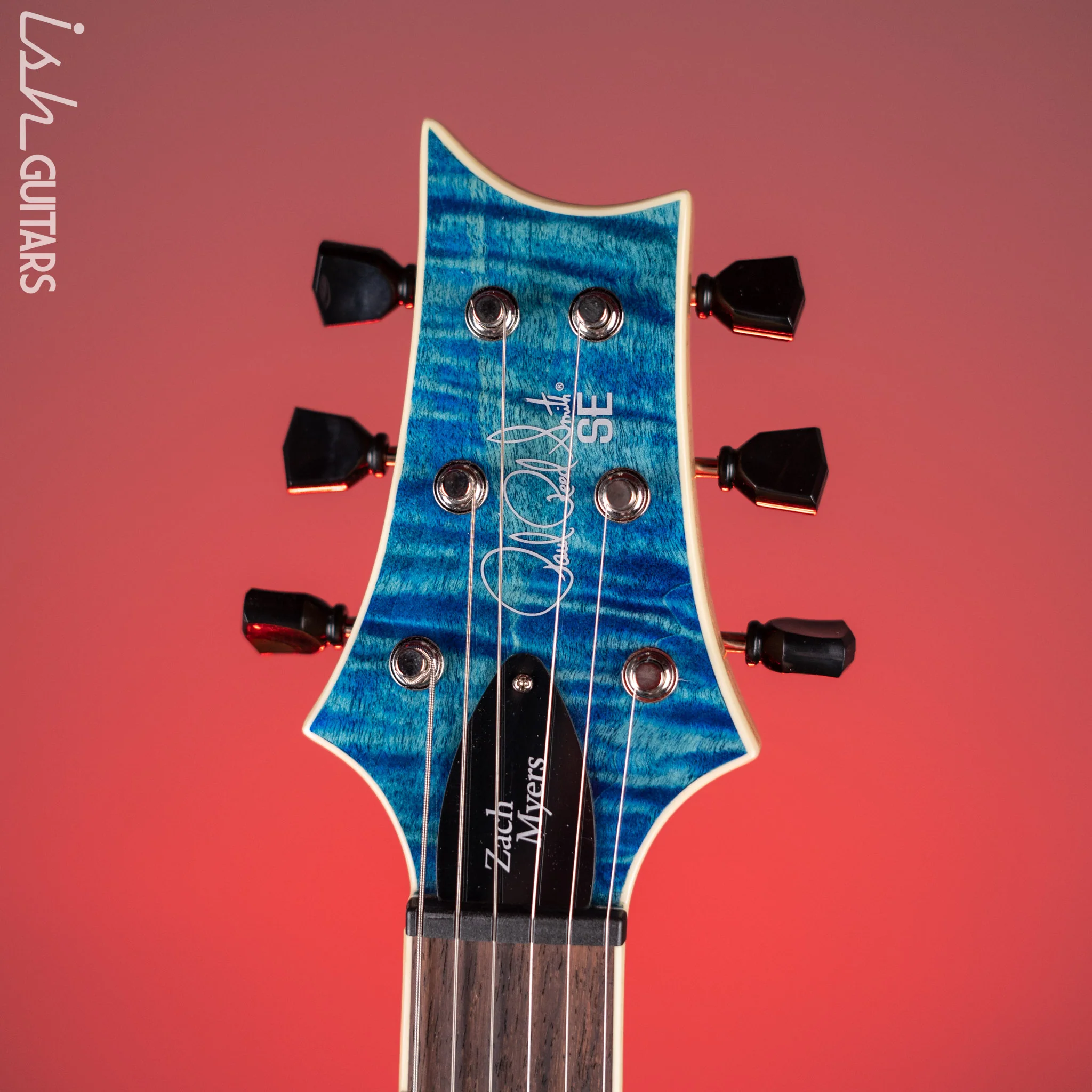 PRS SE Zach Myers Electric Guitar Myers Blue - Image 5
