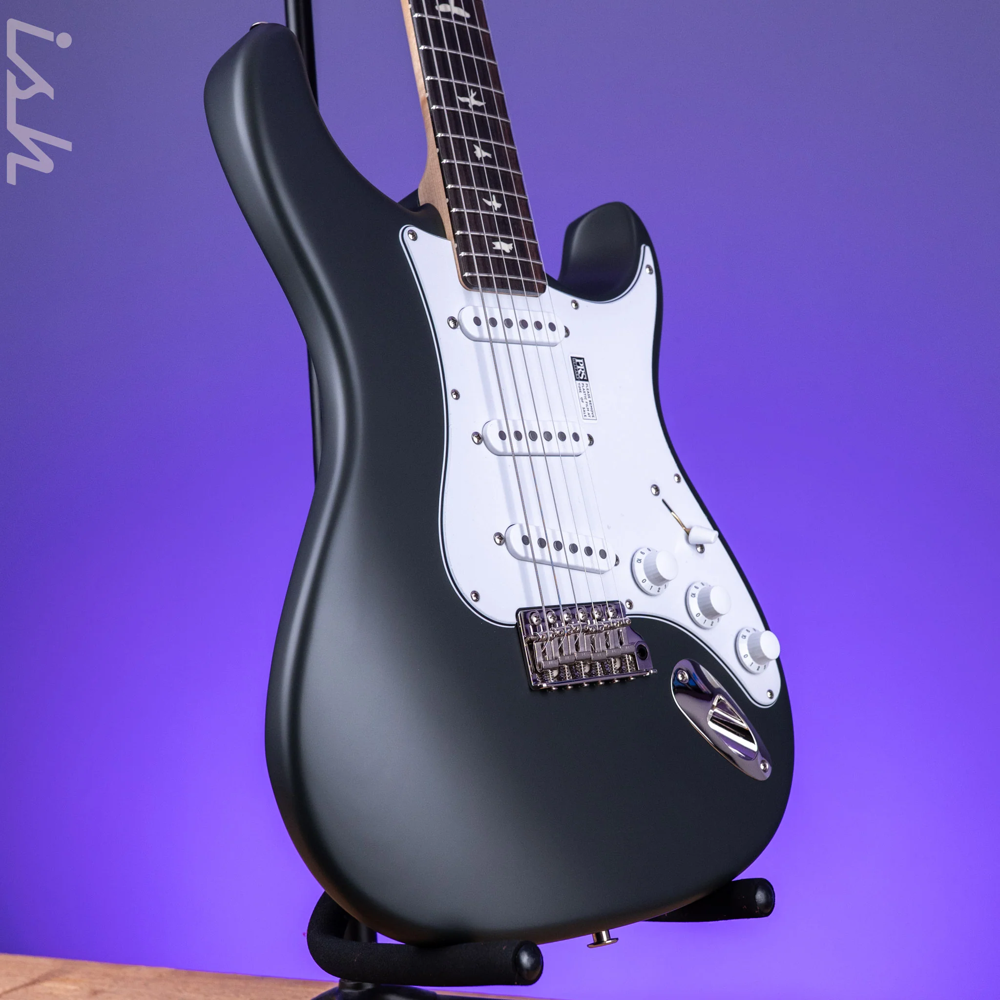 PRS Silver Sky Satin Faded Black Tee Demo - Image 3