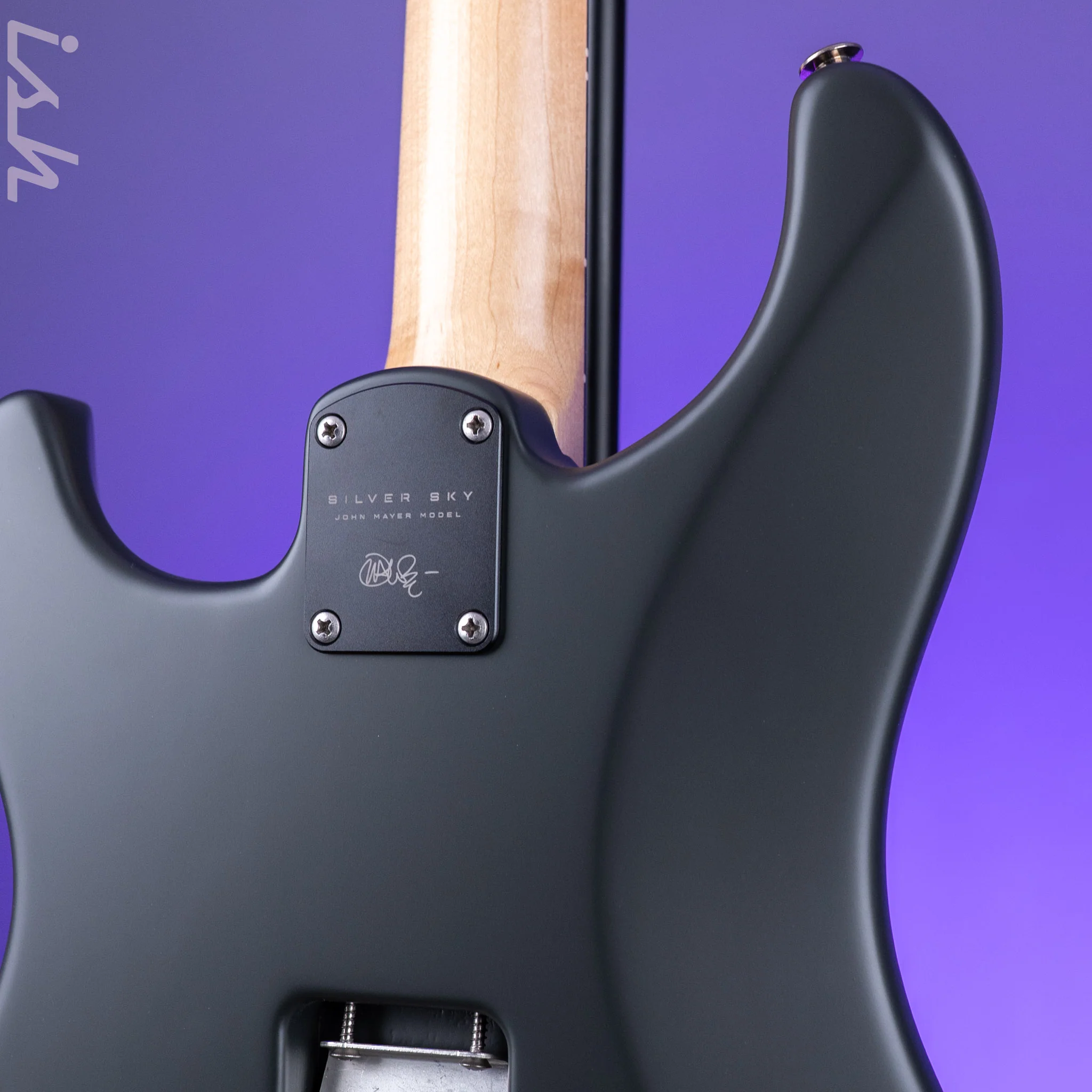 PRS Silver Sky Satin Faded Black Tee Demo - Image 9
