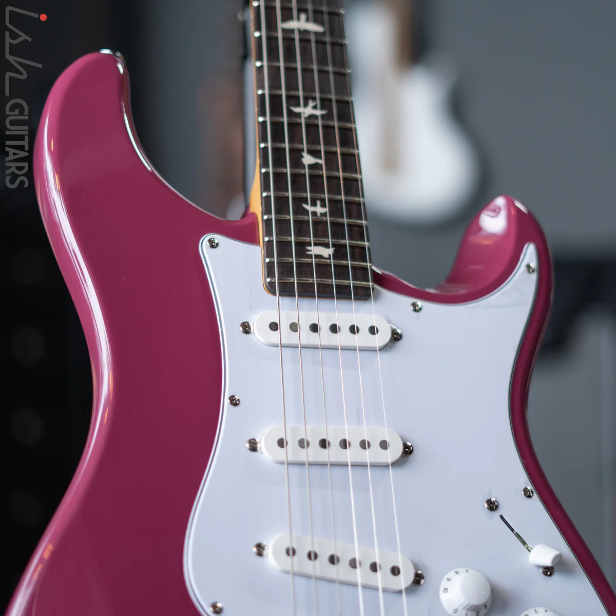 PRS SE Silver Sky Dragon Fruit - Image 4
