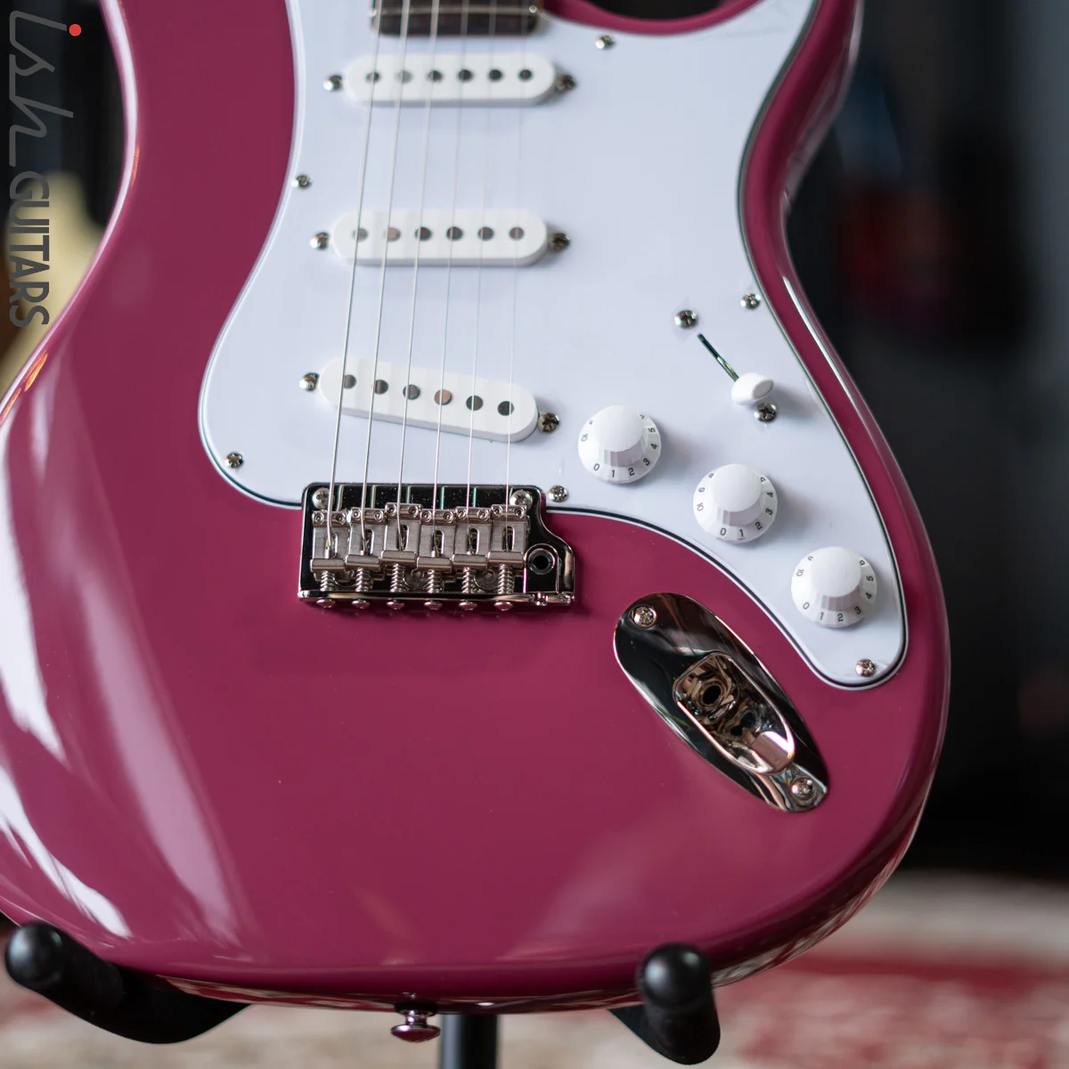 PRS SE Silver Sky Dragon Fruit - Image 5