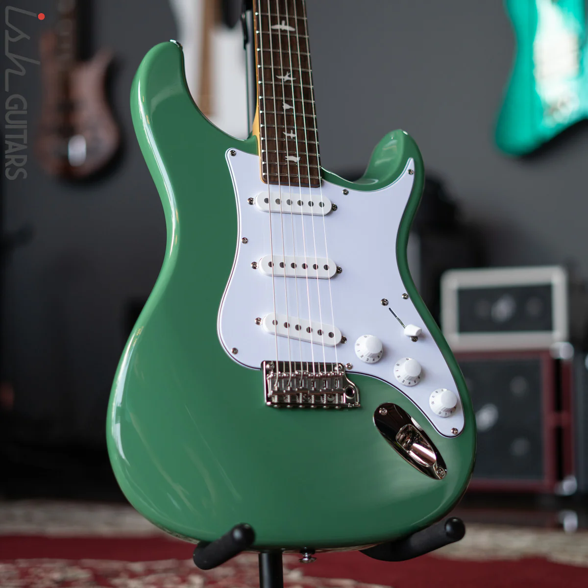PRS SE Silver Sky Ever Green