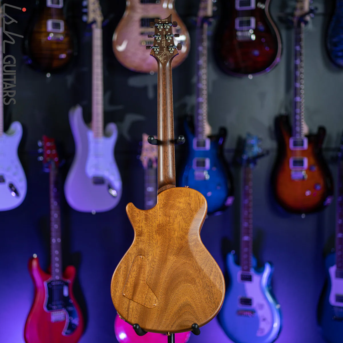 PRS Singlecut Special Semi-Hollow Private Stock Natural Figured Walnut - Image 11