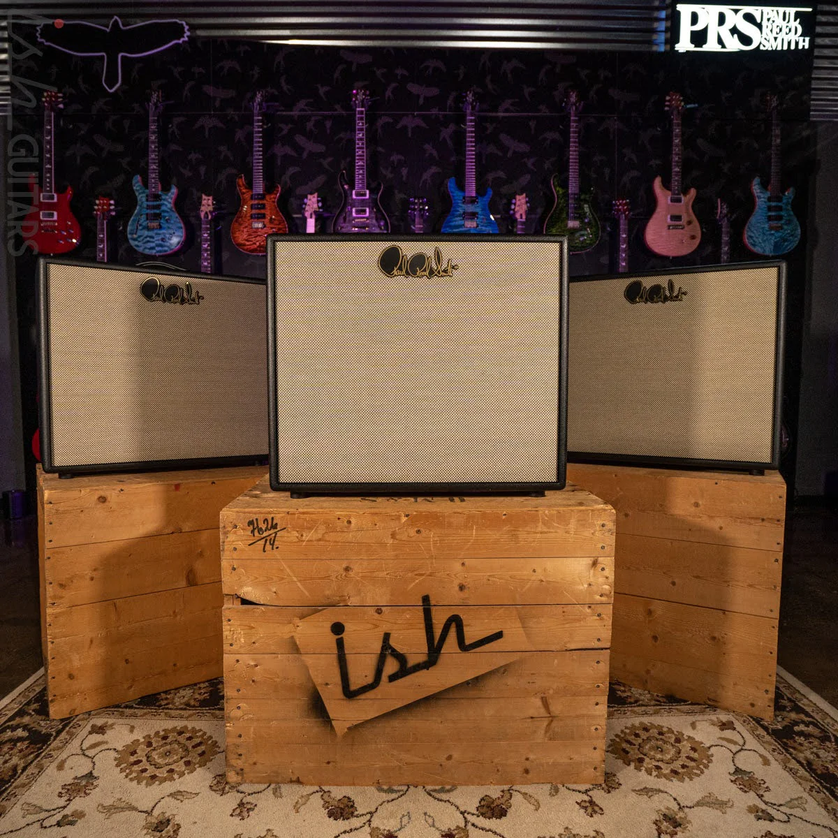 PRS Sonzera 2x12 Open Back Cabinet Salt and Pepper SK 212 Cab - Image 2