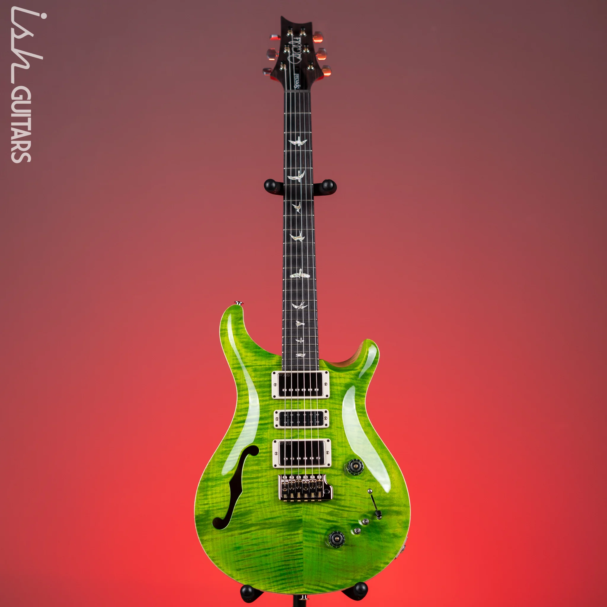 PRS Special 22 Semi-Hollow Electric Guitar Eriza Verde - Image 2