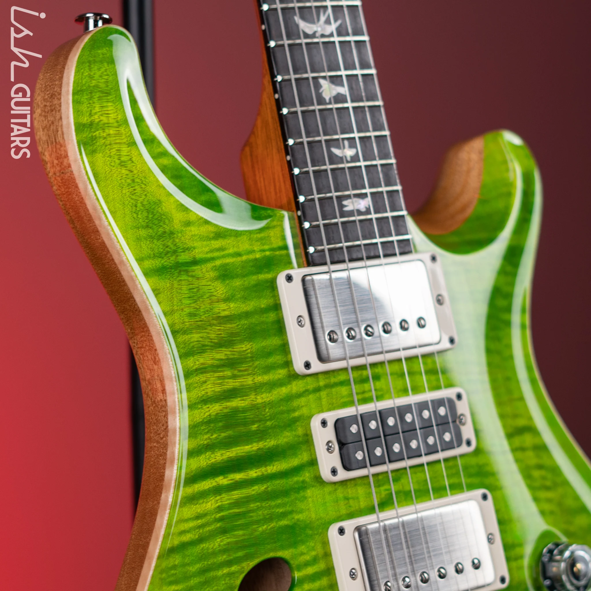 PRS Special 22 Semi-Hollow Electric Guitar Eriza Verde - Image 3