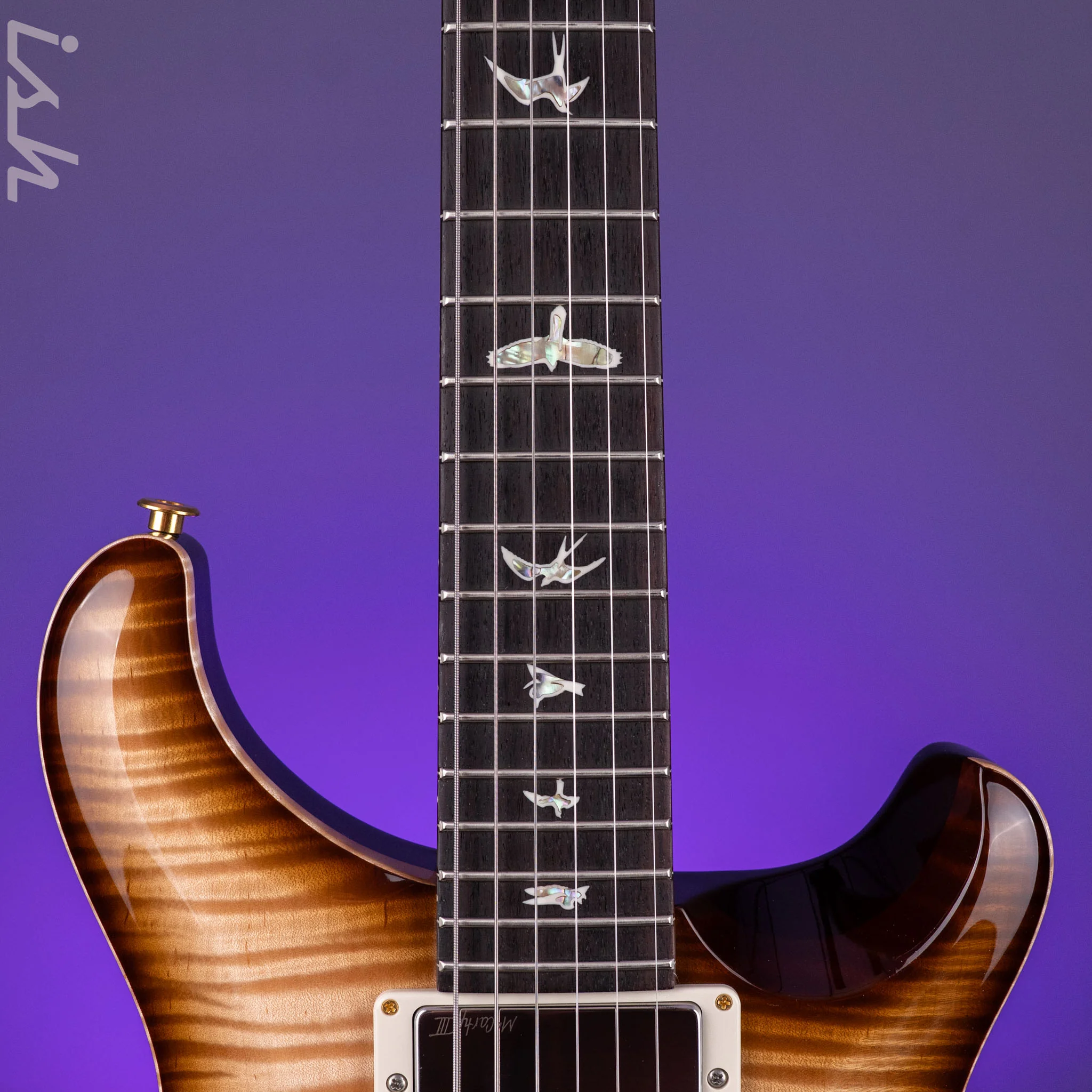 PRS Special Semi-Hollow 10-Top Natural Smokeburst Custom Color - Image 6