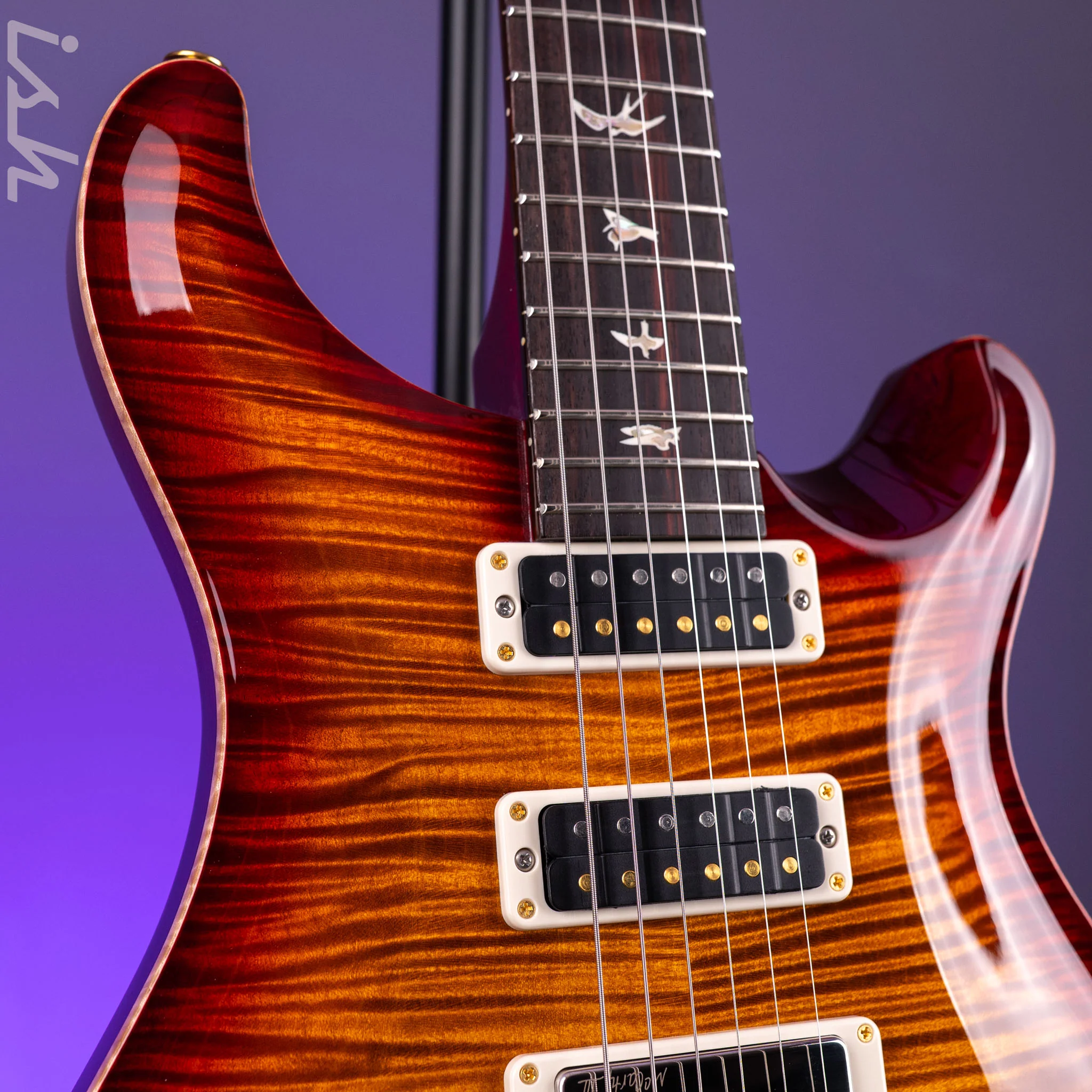PRS Studio 10-Top Dark Cherry Sunburst - Image 4