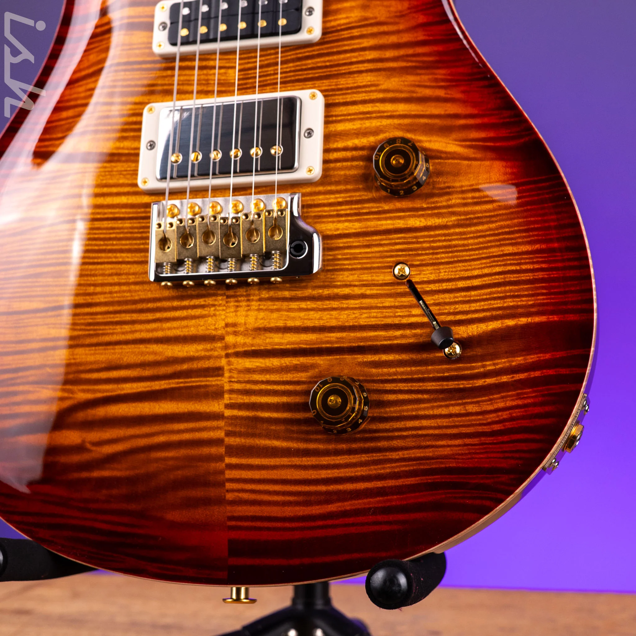 PRS Studio 10-Top Dark Cherry Sunburst - Image 5