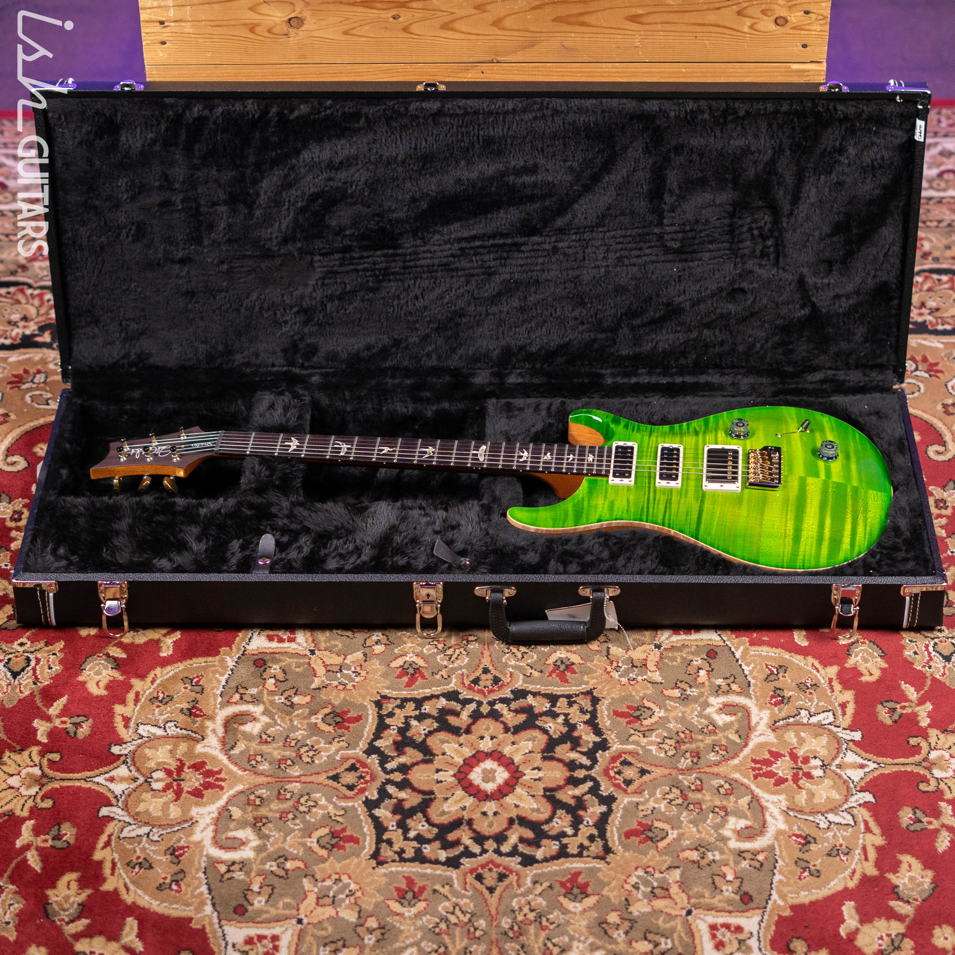 PRS Studio 22 Electric Guitar 10-Top Eriza Verde - Image 13