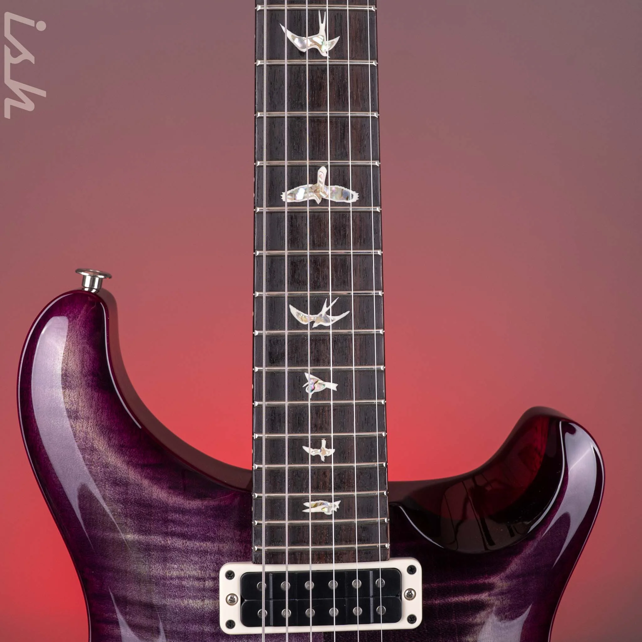 PRS Studio Faded Purple Burst Custom Color - Image 6