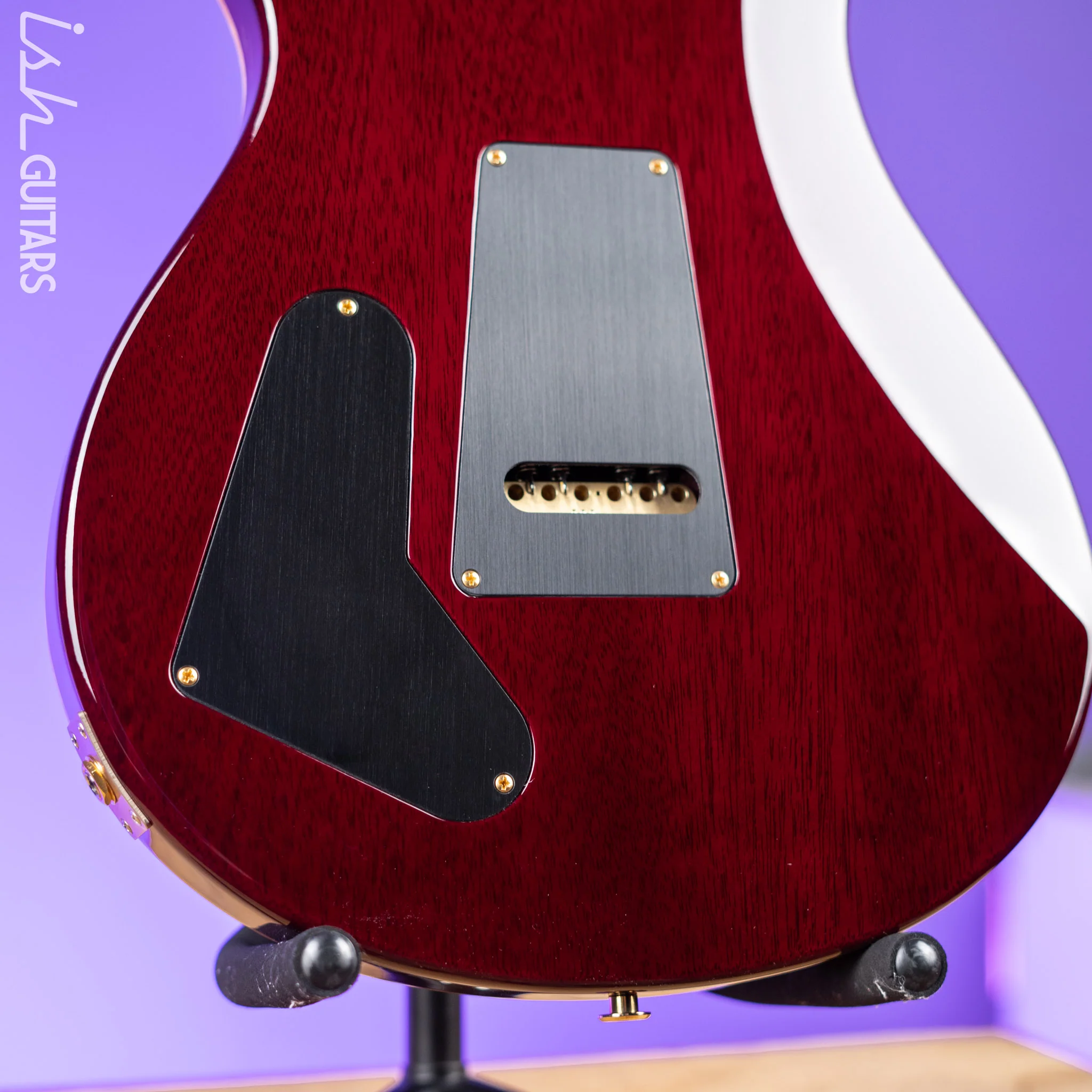 PRS Studio Wood Library 10-Top Aquableux Purple Burst - Image 10