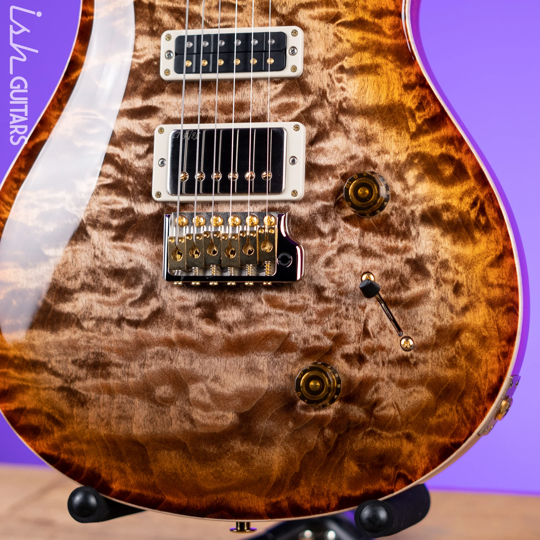 PRS Studio Wood Library 10-Top One Piece Autumn Sky - Image 4
