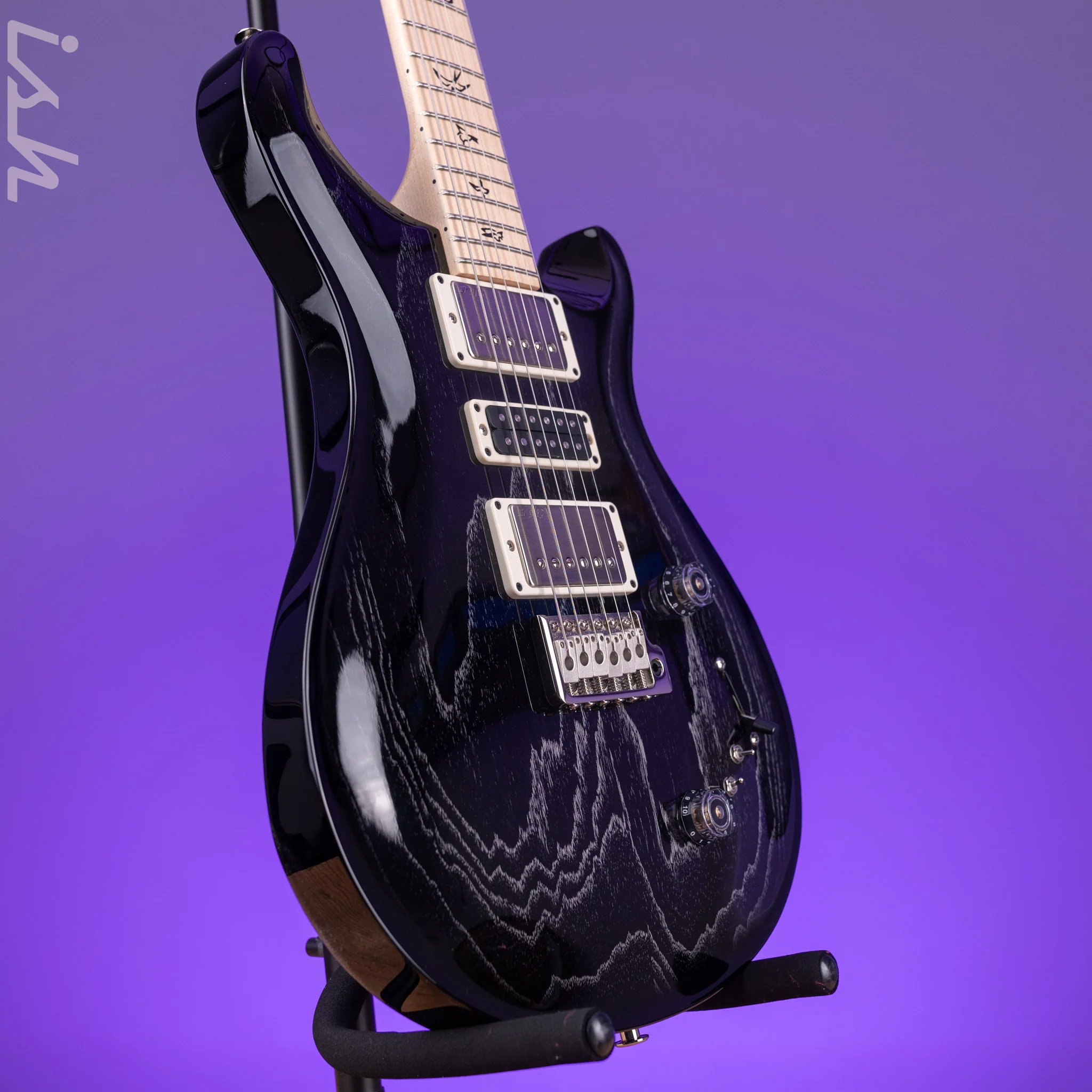 PRS Swamp Ash Special Black Doghair Smokeburst - Image 3