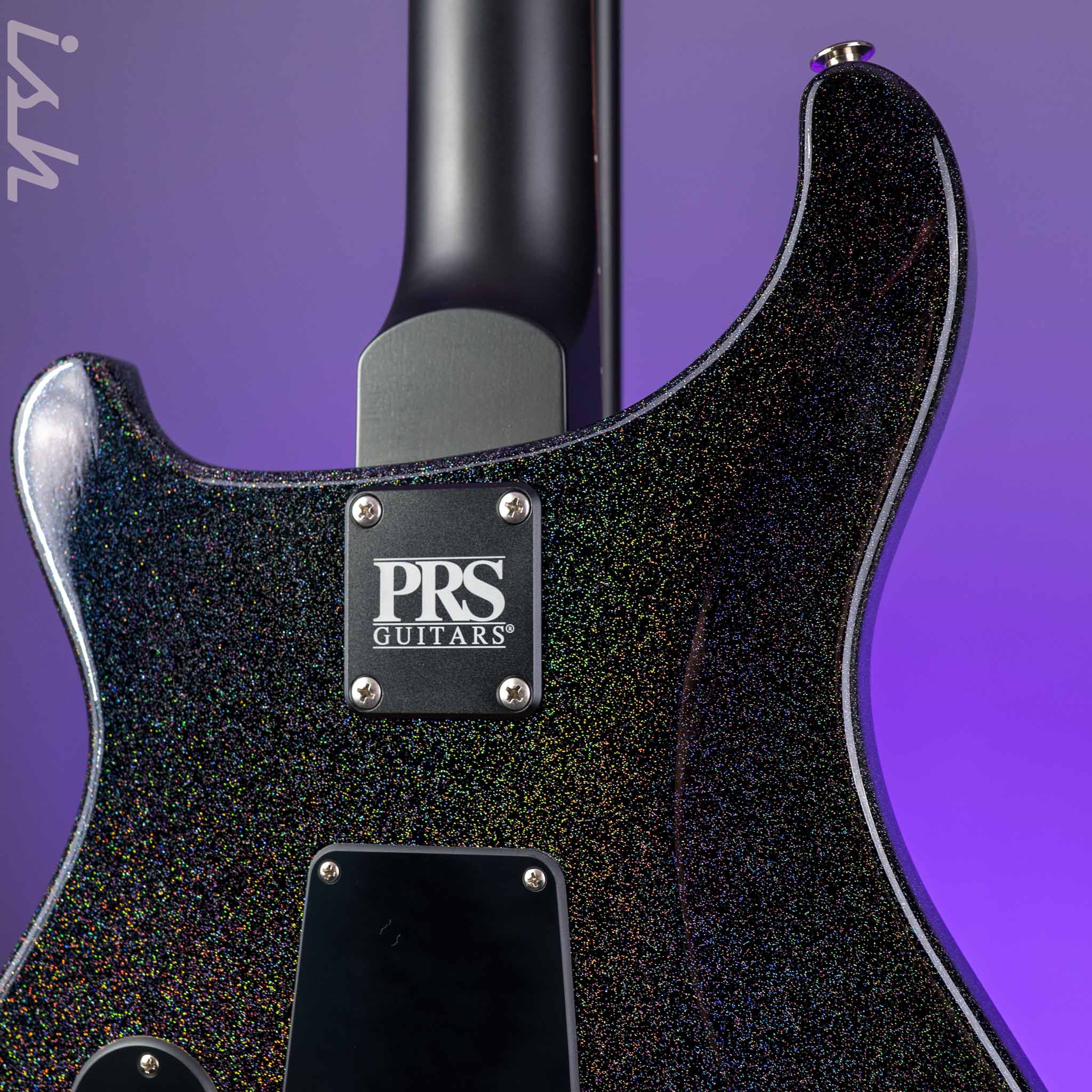 PRS Swamp Ash Special Black Rainbow Holoflake - Image 9
