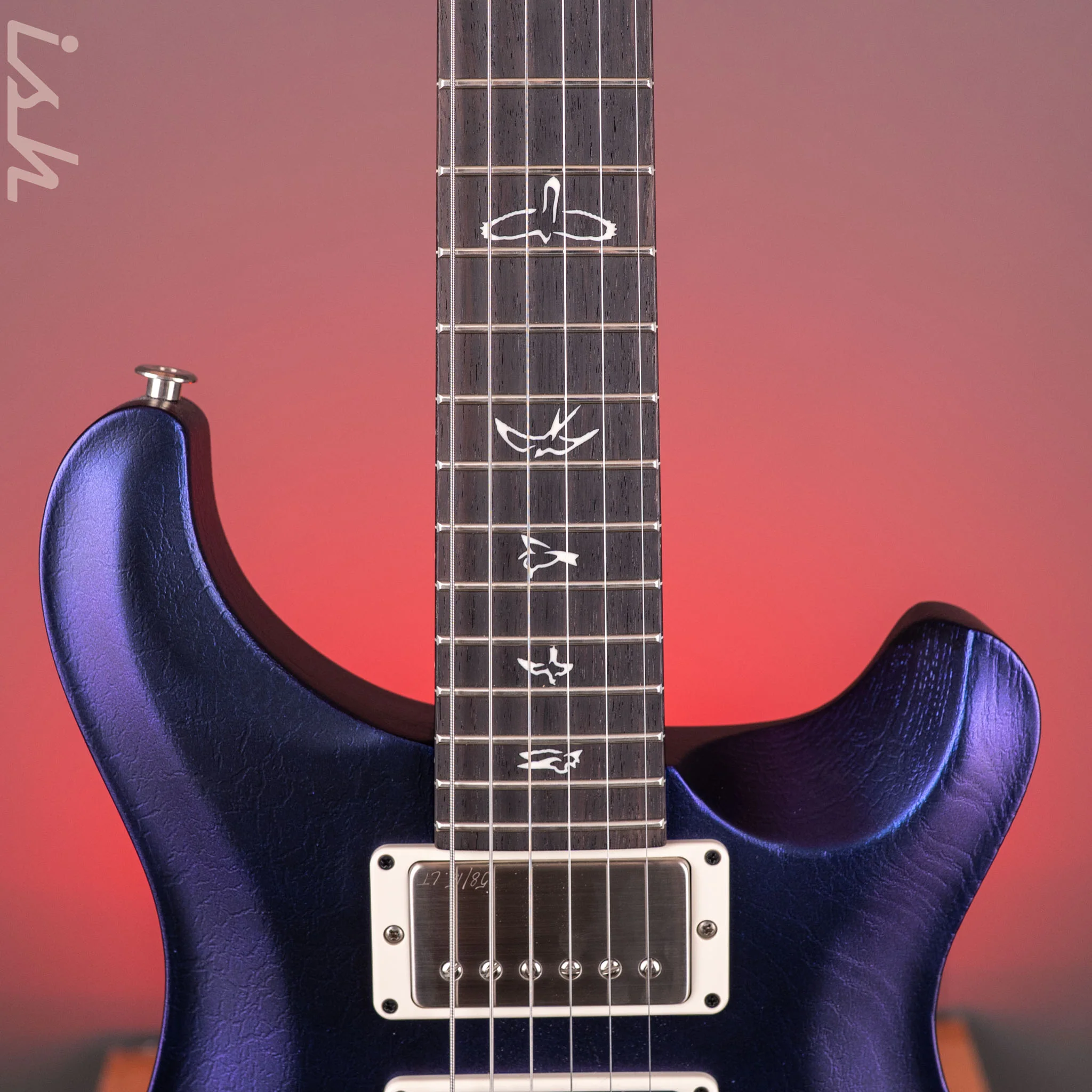 PRS Swamp Ash Special Midnight Metallic Crackle w/ Black Satin Neck  Sprayer's Choice - Image 6
