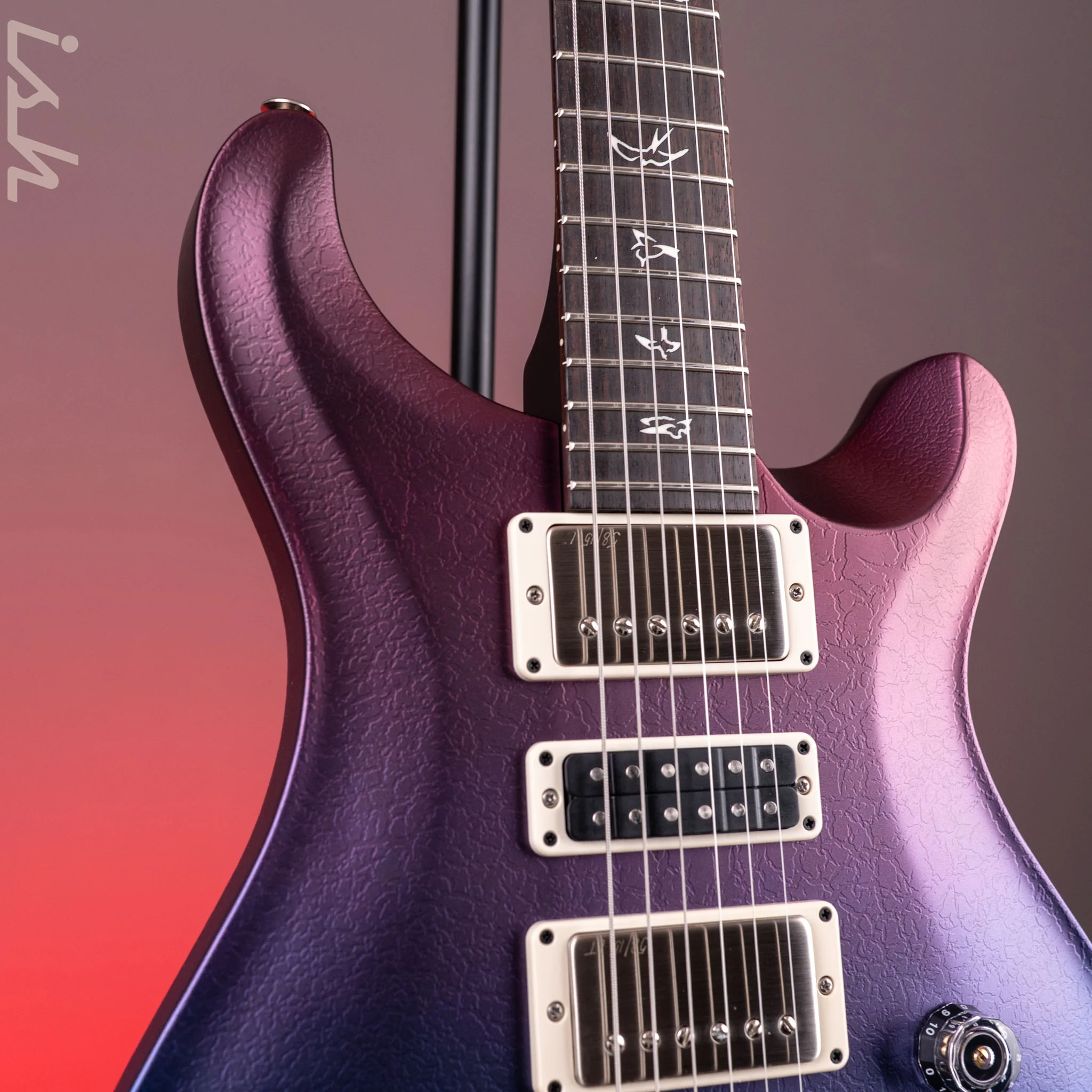 PRS Swamp Ash Special Twilight Crackle Fade w/ Black Satin Neck Sprayer's Choice - Image 4