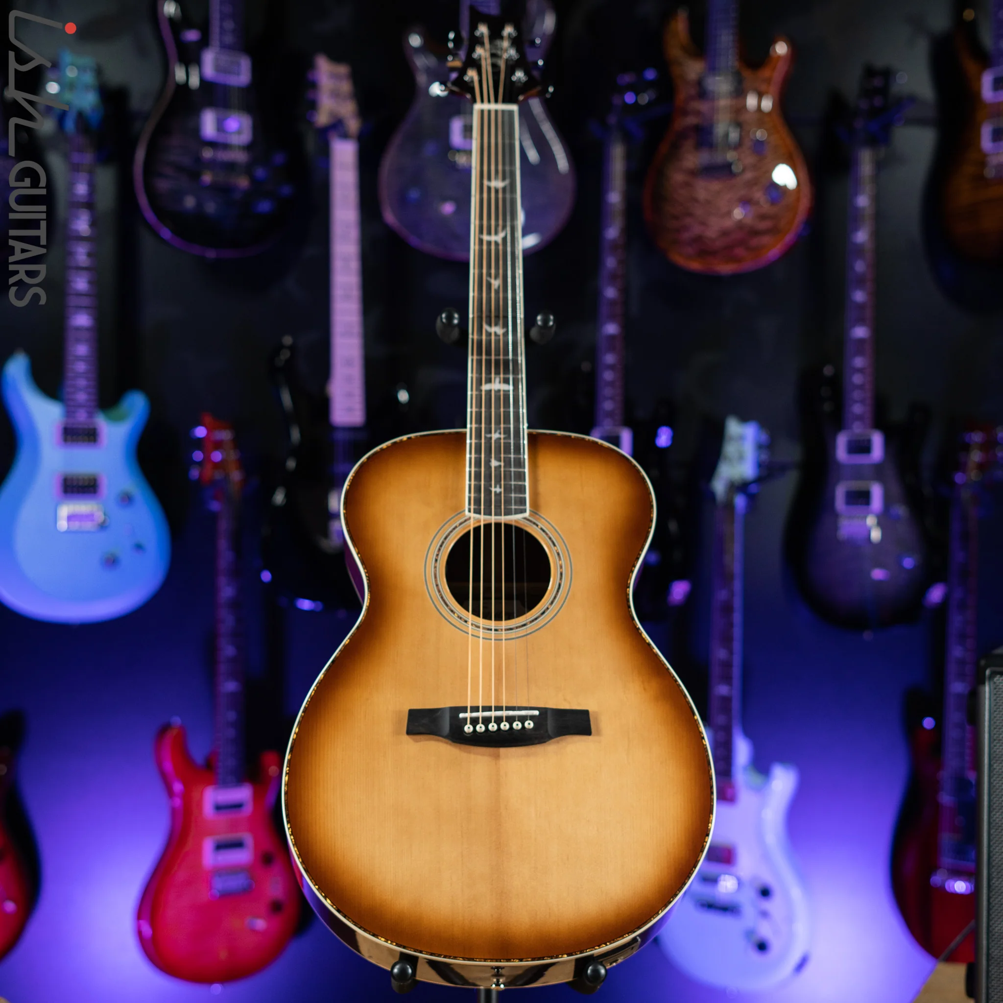2021 PRS Tonare T40E Acoustic-Electric Guitar Tobacco Sunburst - Image 3