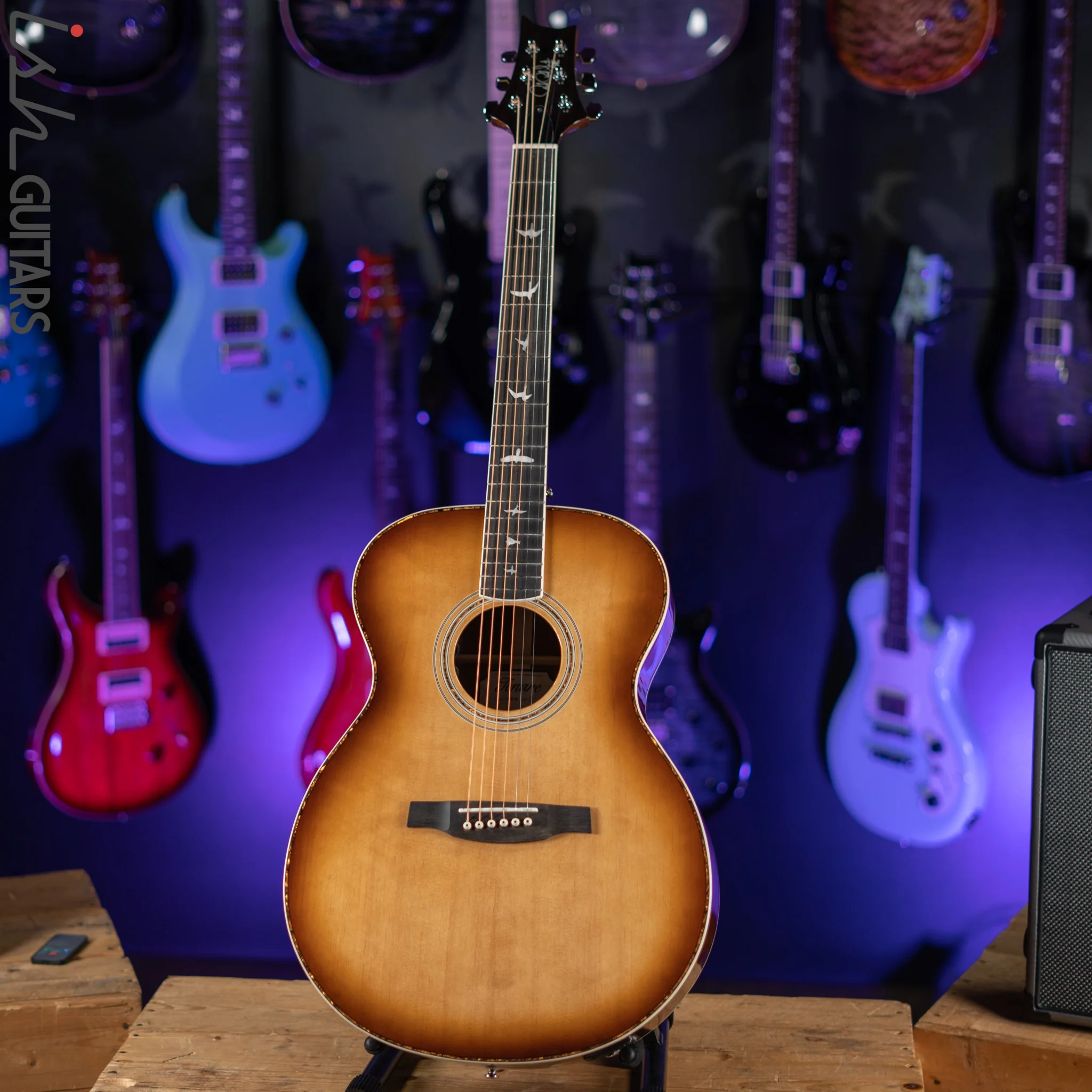 2021 PRS Tonare T40E Acoustic-Electric Guitar Tobacco Sunburst - Image 3