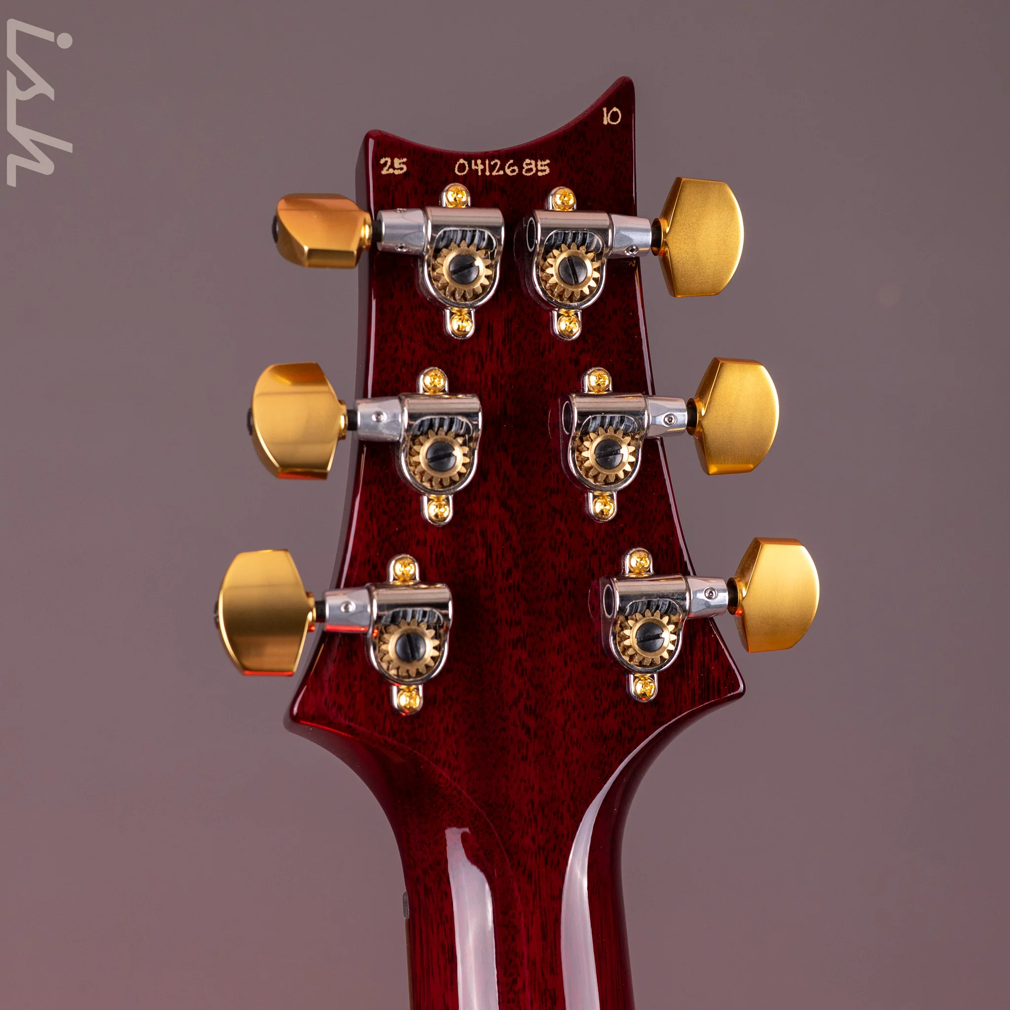 PRS Tremonti 10-Top Charcoal Purple Burst (Natural Binding) - Image 12