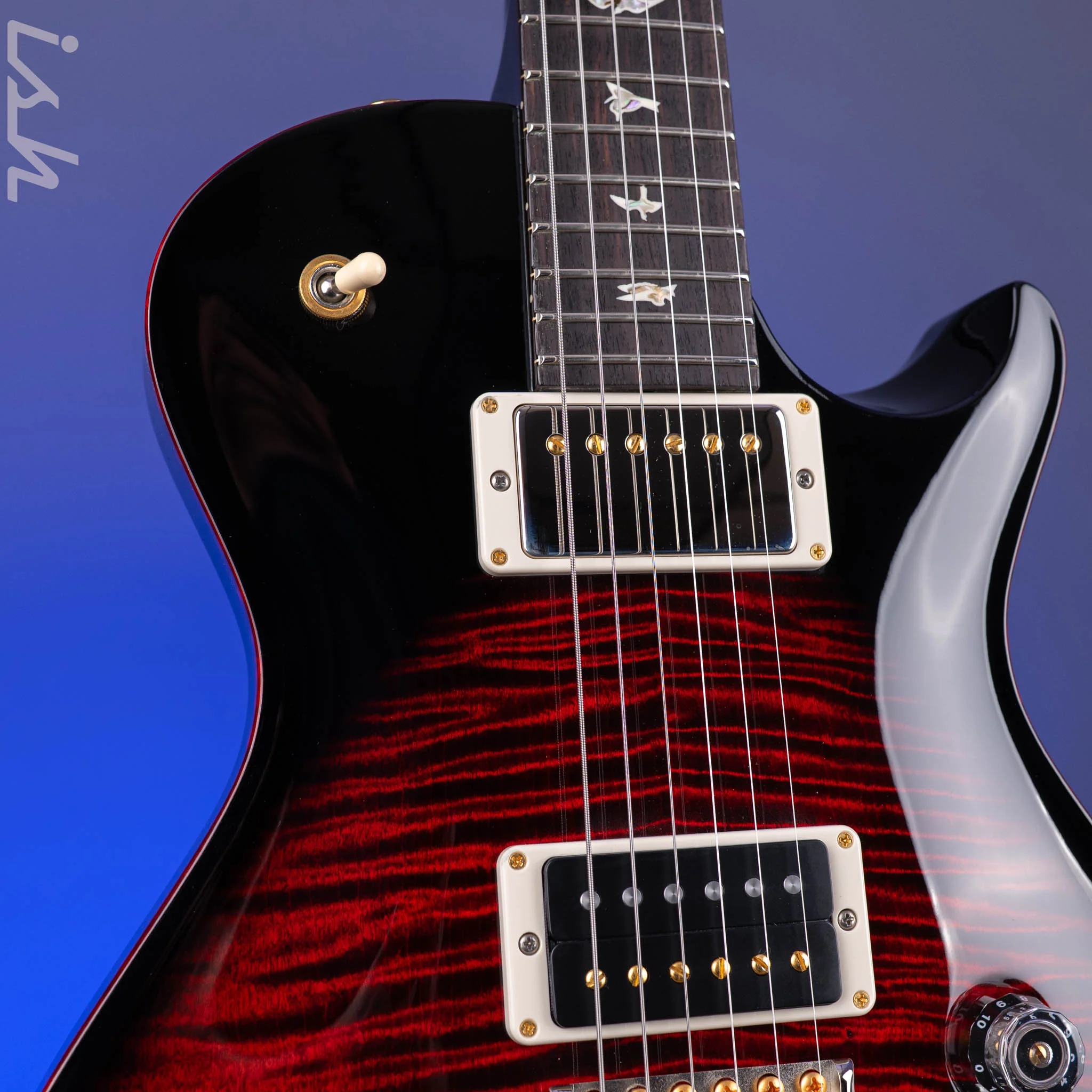 PRS Tremonti 10-Top Fire Smokeburst - Image 4