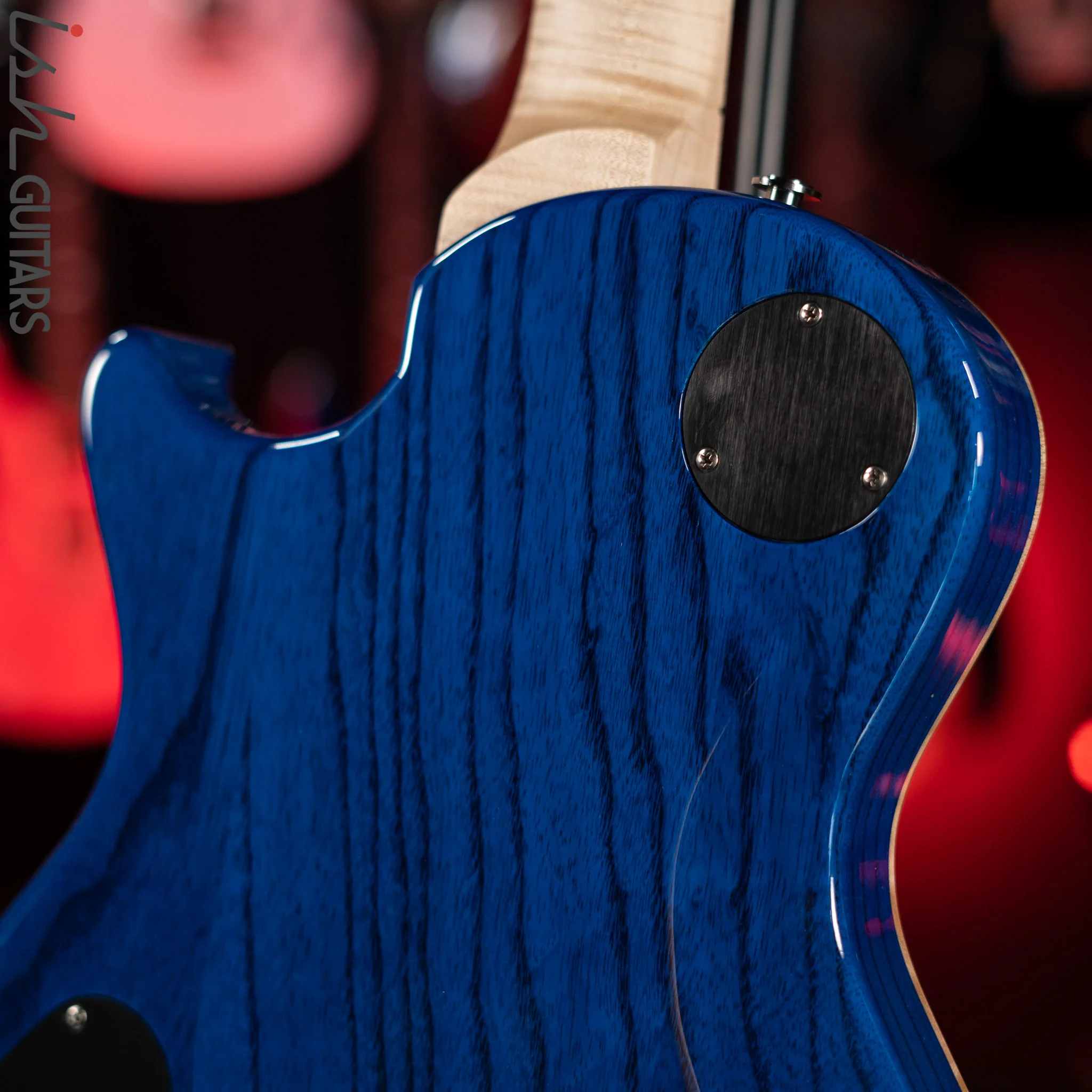 PRS Tremonti Stoptail Wood Library Violet Blue Burst 10 Top Quilt - Image 9