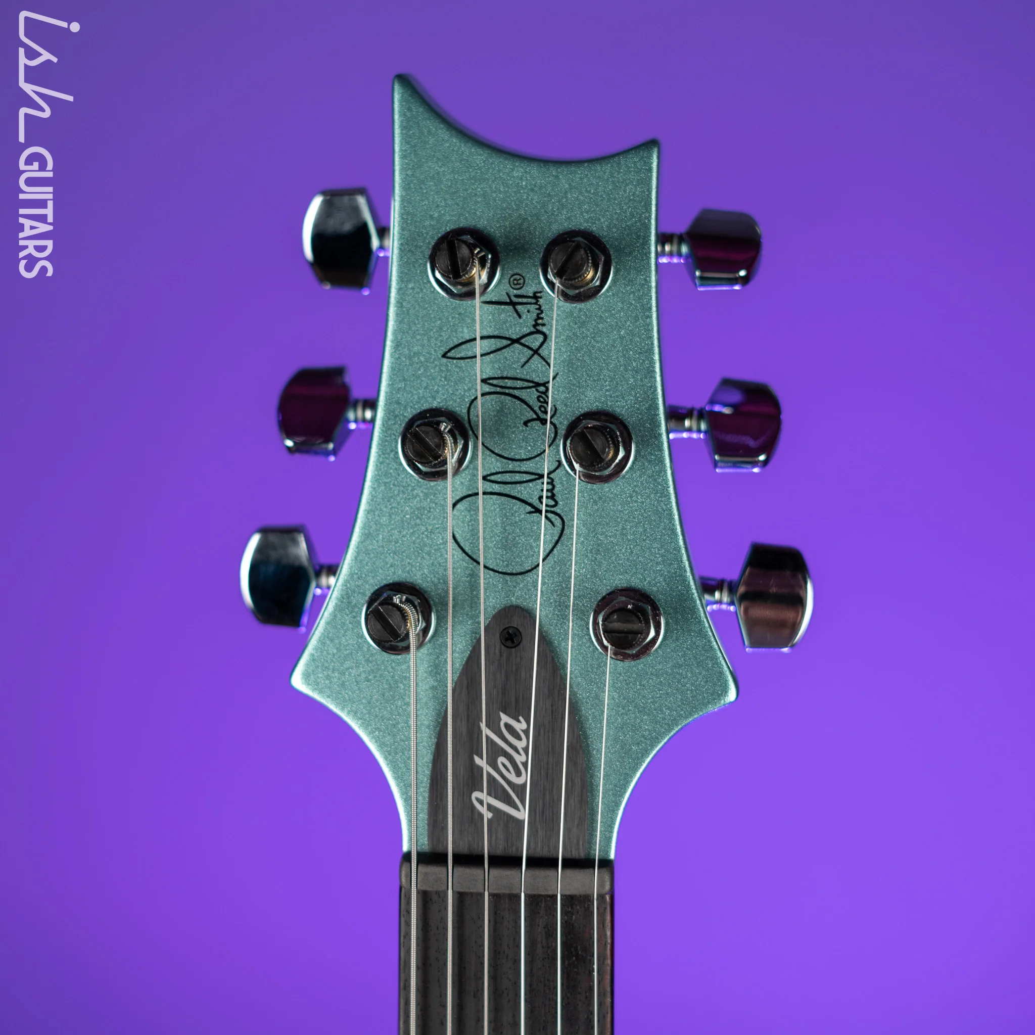 PRS Vela 22 Semi-Hollow Frost Blue Metallic - Image 5
