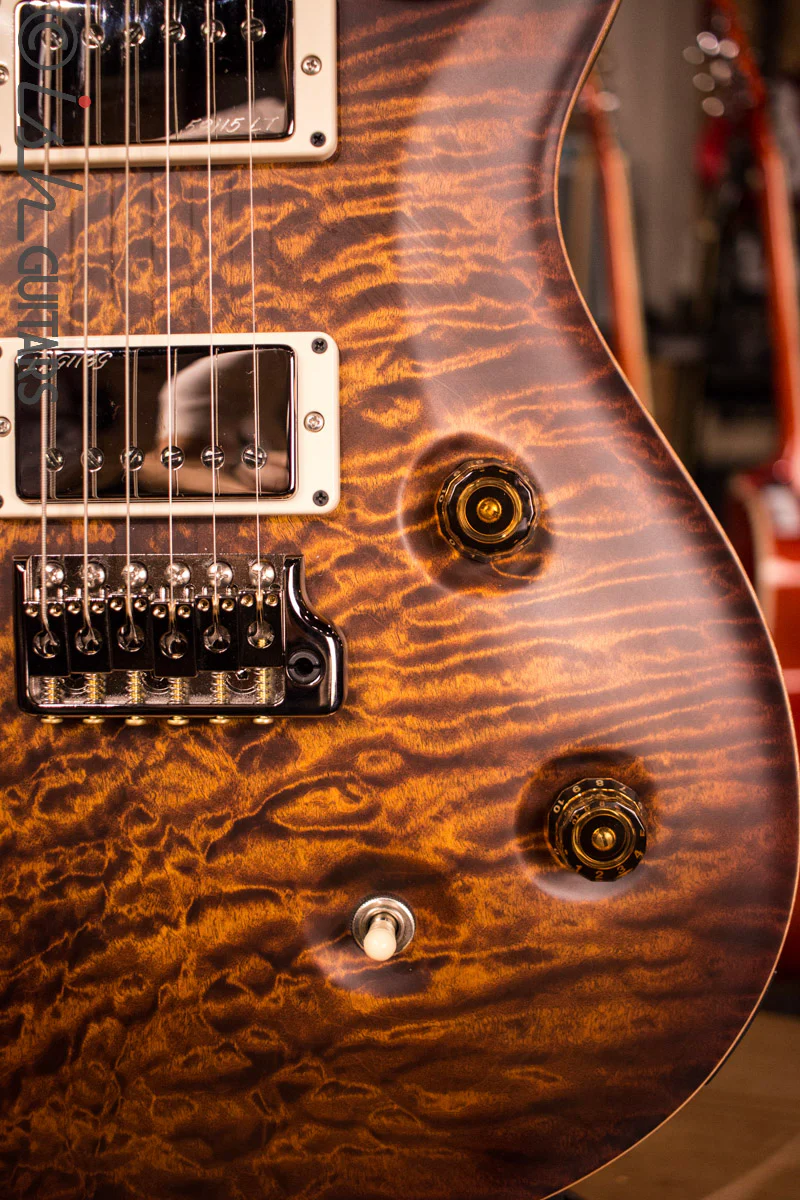 PRS Wood Library Black Goldburst Swamp Ash - Image 4