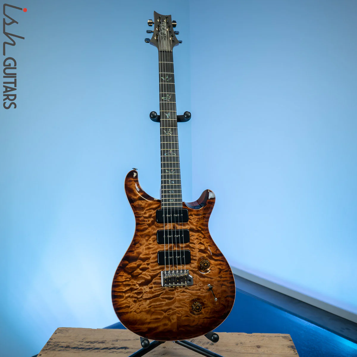 PRS Wood Library Custom 22 Soapbar Copperhead Burst - Image 2