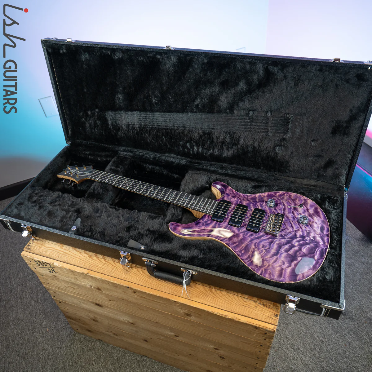 PRS Wood Library Custom 22 Soapbar Faded Purple - Image 14