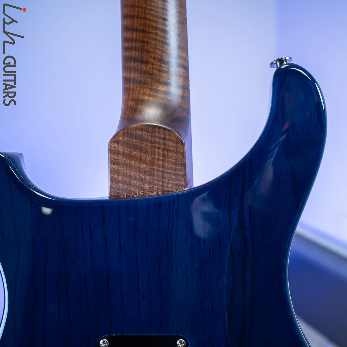 PRS Wood Library Custom 22 Soapbar River Blue Burst - Image 10