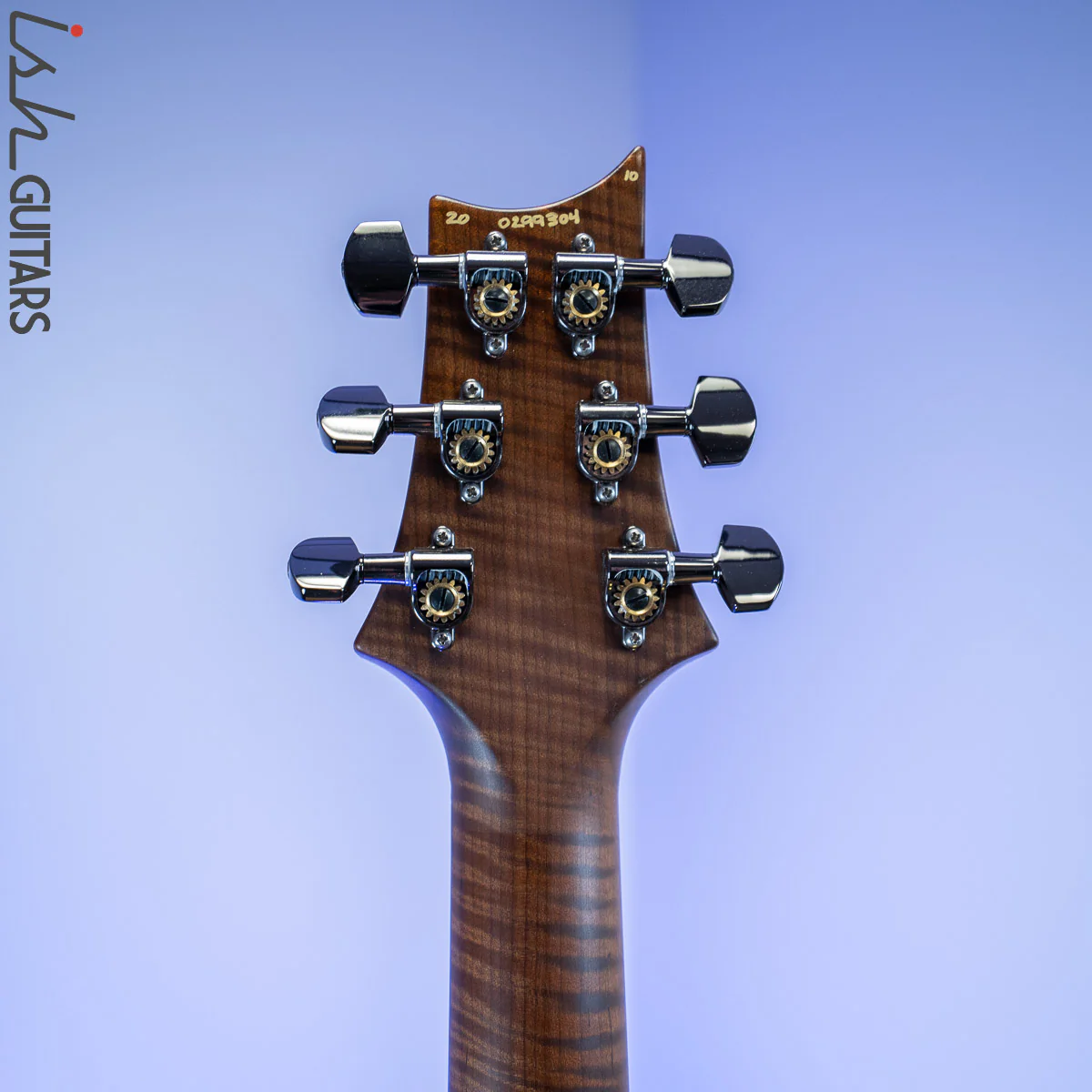 PRS Wood Library Custom 22 Soapbar River Blue Burst - Image 14