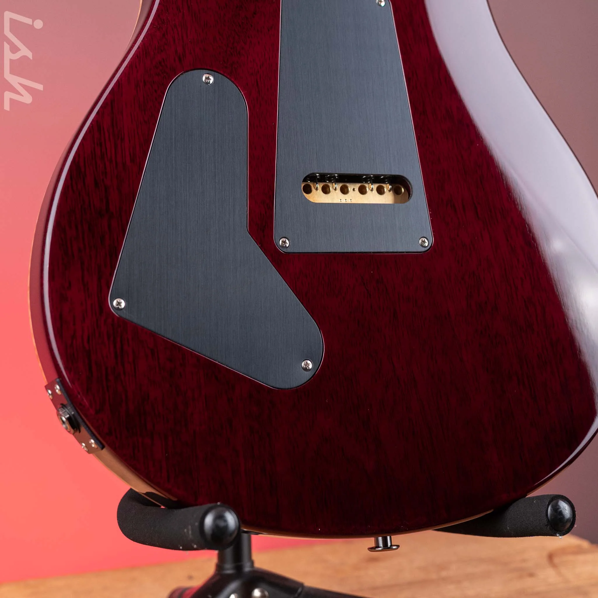 PRS Wood Library Custom 24-08 10-Top Aquableux Purple Burst - Image 9