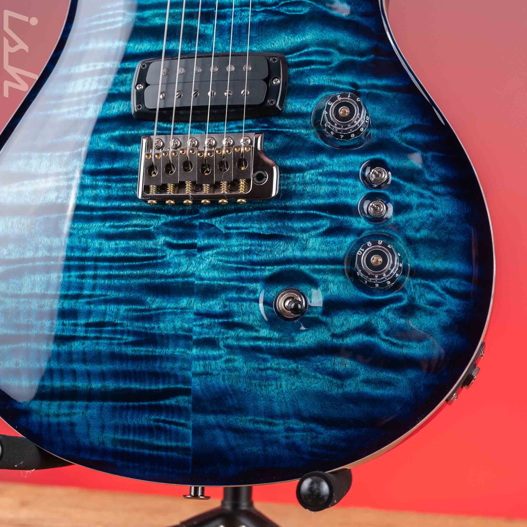 PRS Wood Library Custom 24-08 10-Top Cobalt Blue - Image 4