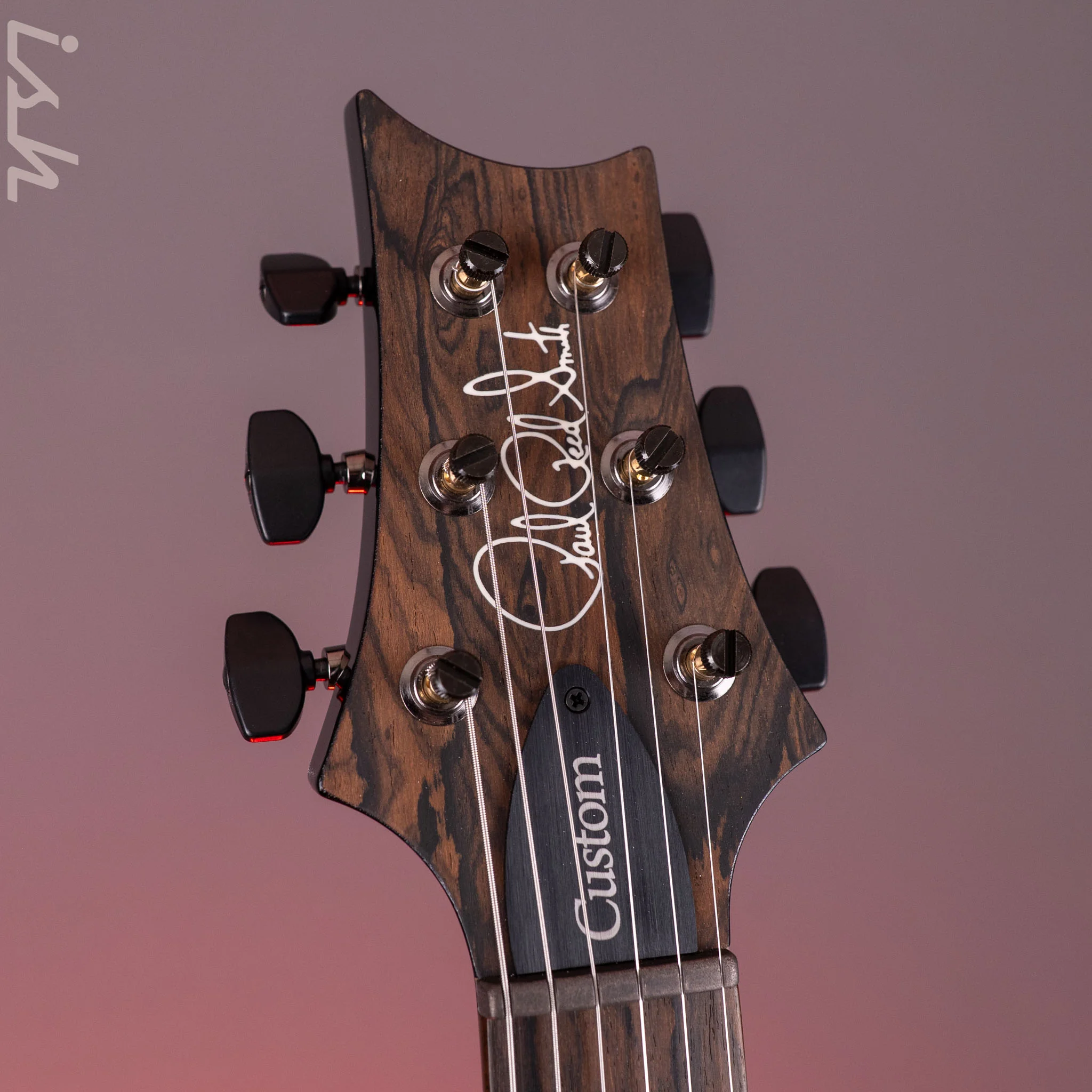 PRS Wood Library Custom 24-08 10-Top Black Raspberry Smokeburst Custom Color - Image 7