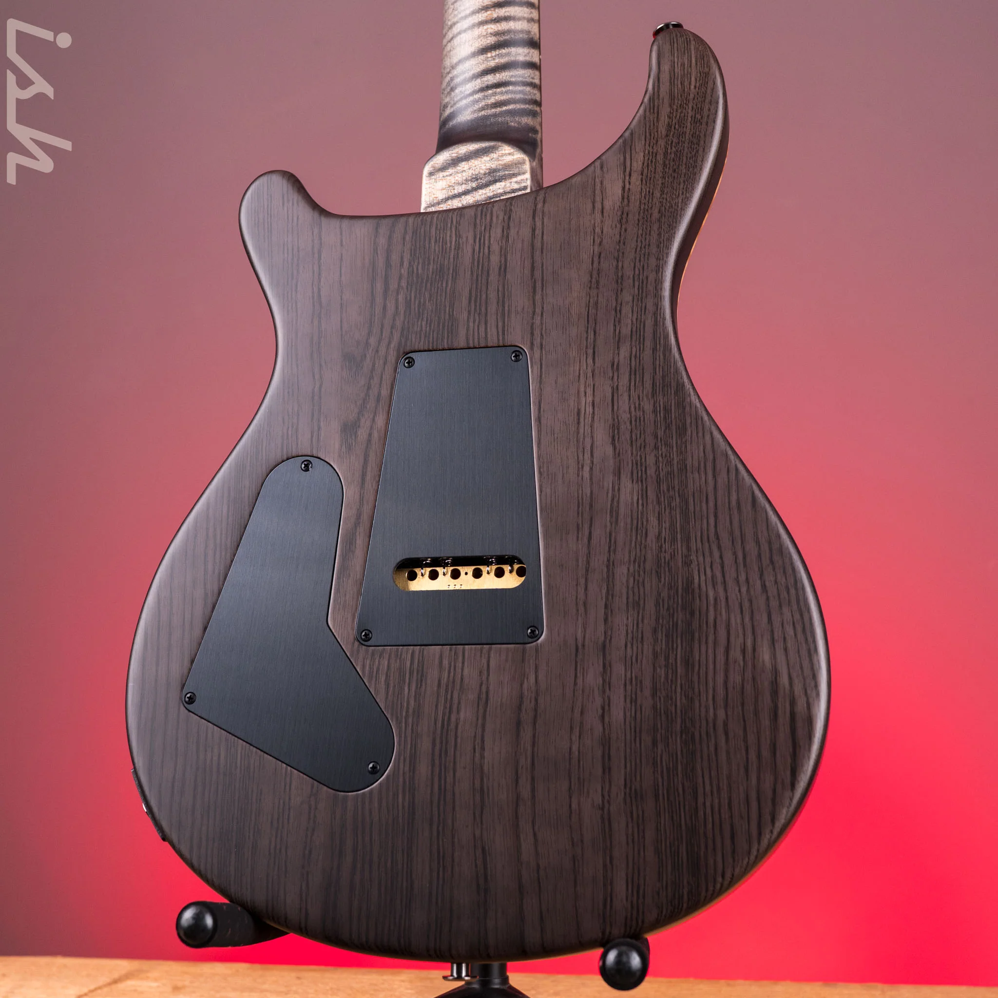 PRS Wood Library Custom 24-08 10-Top One-Piece Charcoal Satin - Image 8