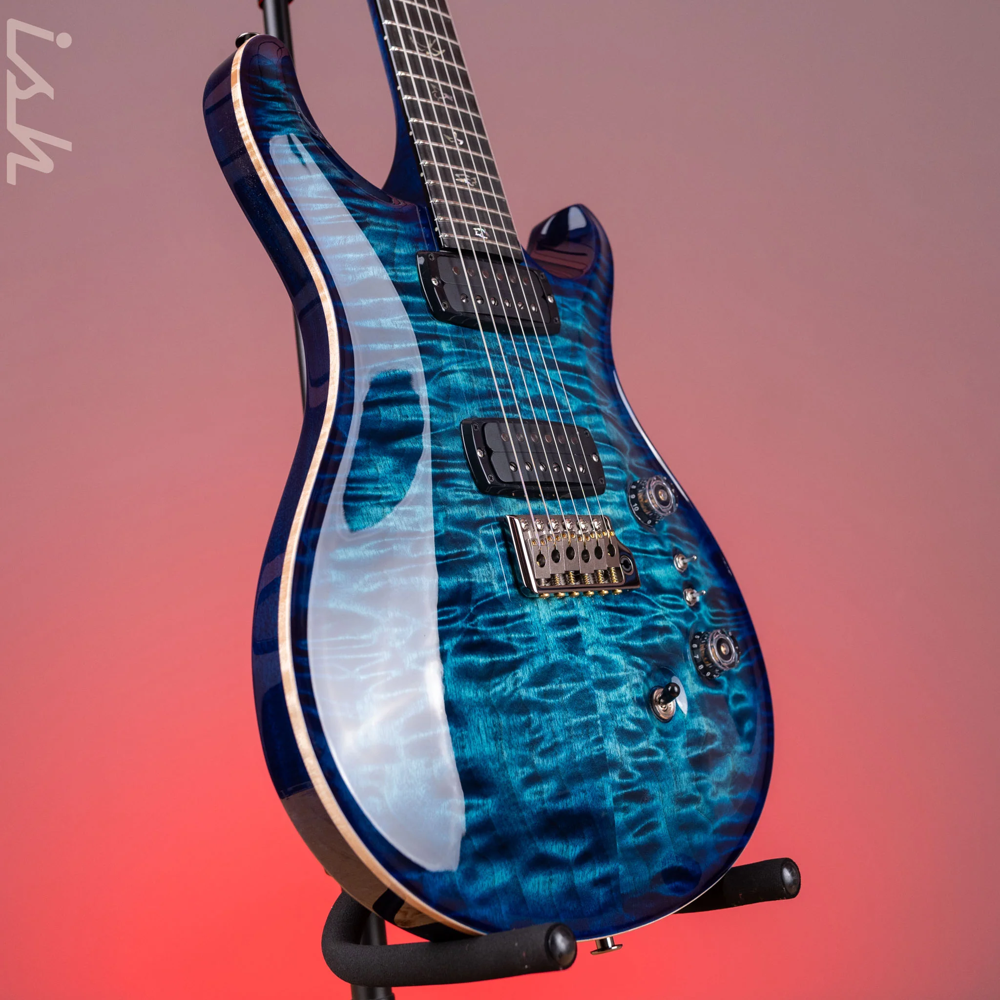 PRS Wood Library Custom 24-08 Cobalt Blue - Image 3