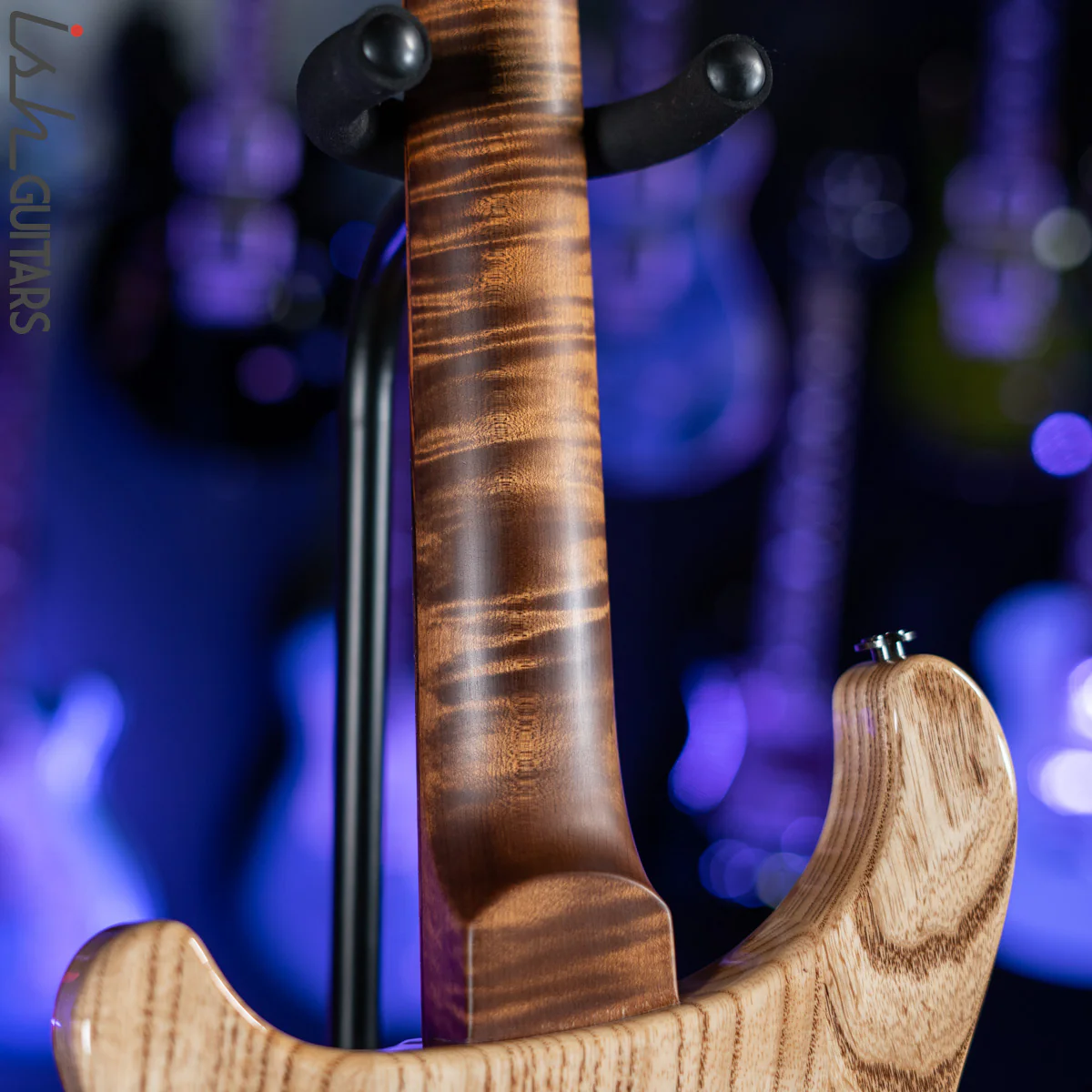 PRS Wood Library Custom 24 10 Top Quilt Torrefied Maple Neck Natural Gloss - Image 11