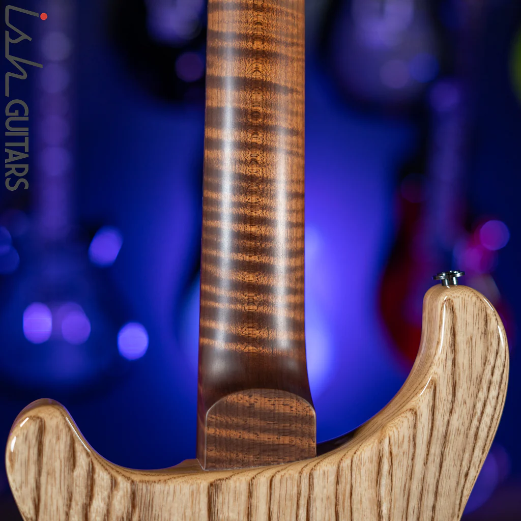 PRS Wood Library Custom 24 10 Top Quilt Torrefied Maple Neck Natural Gloss - Image 10